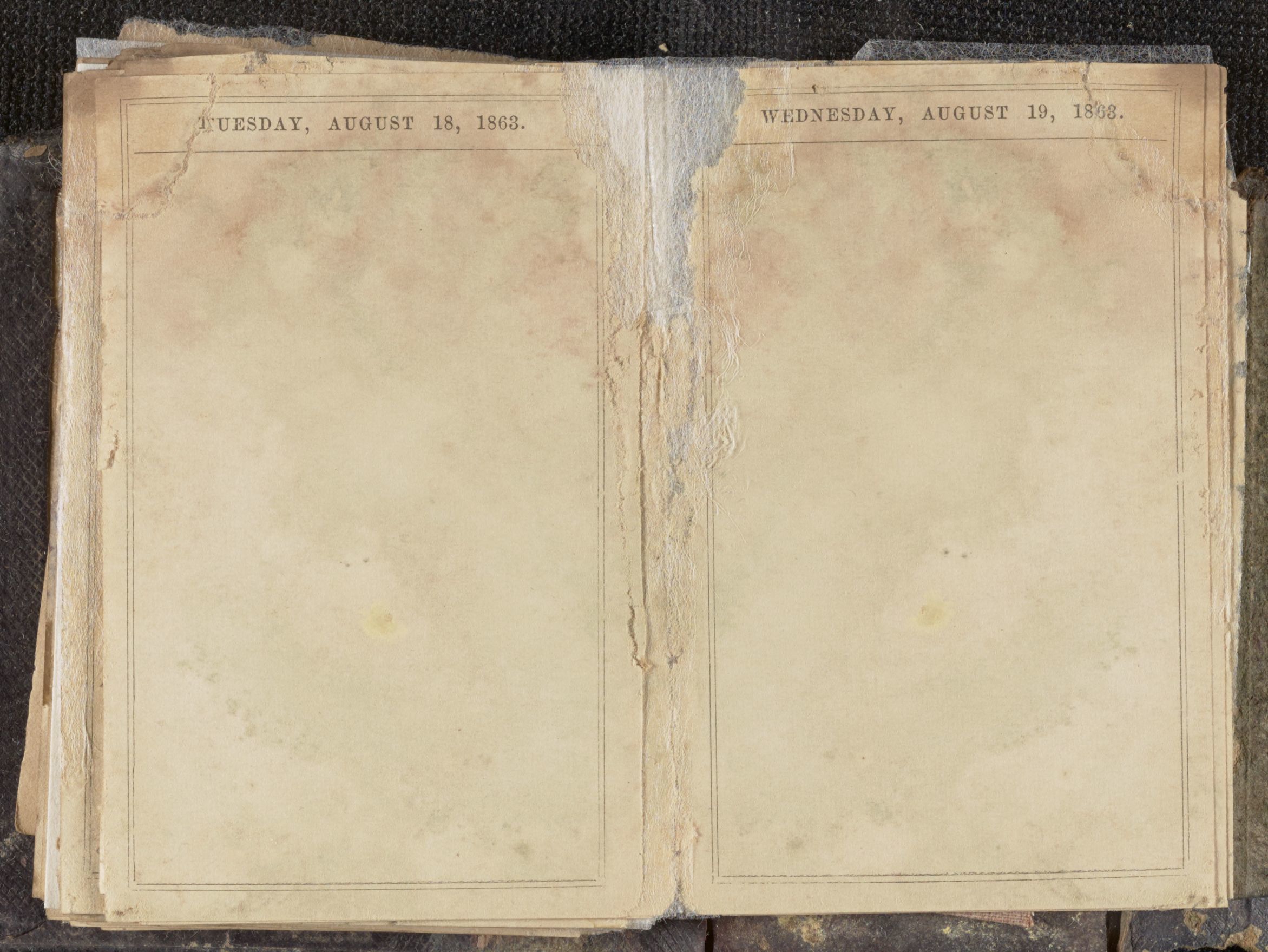 Scanned image of the current content page