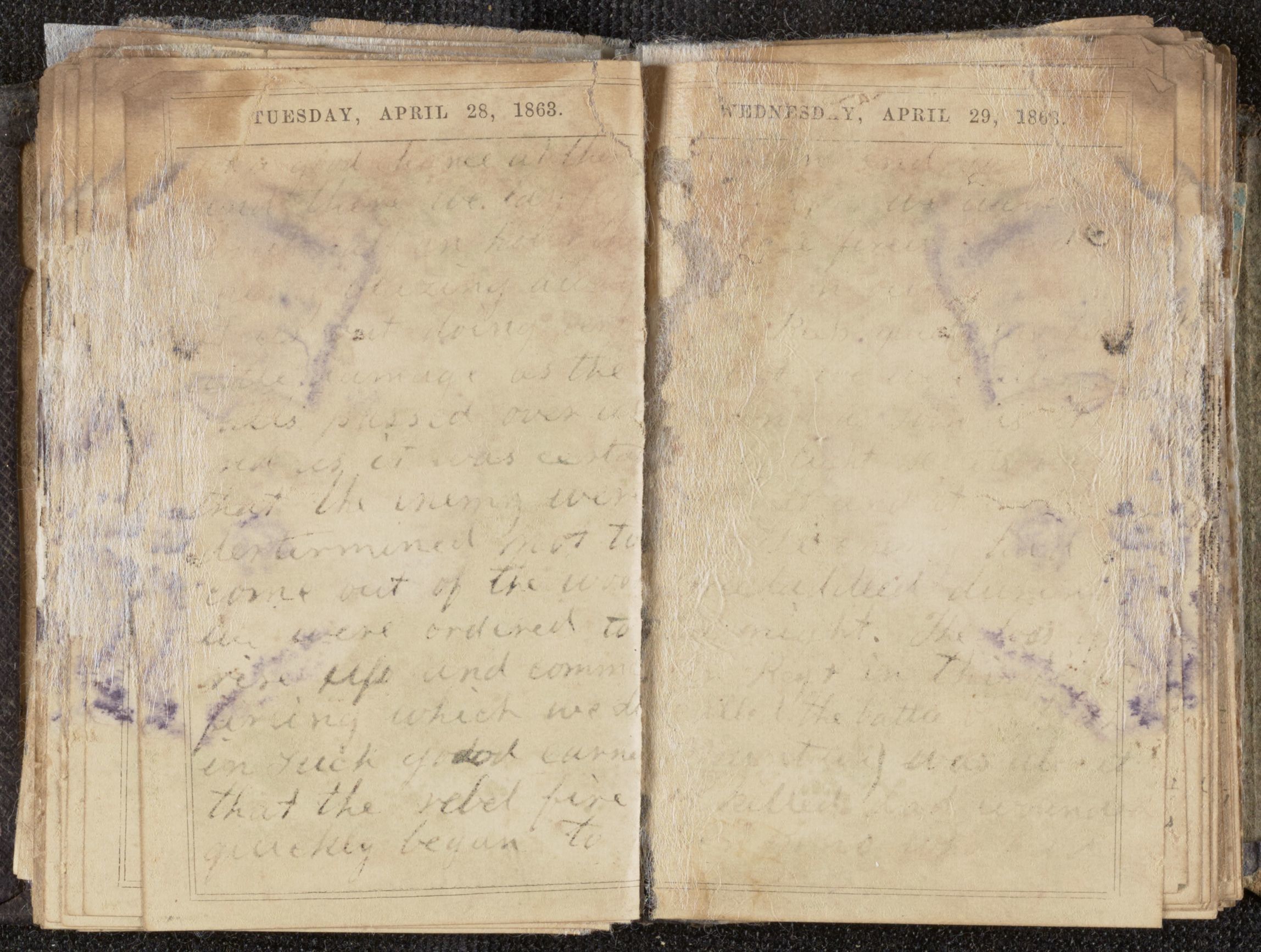 Scanned image of the current content page