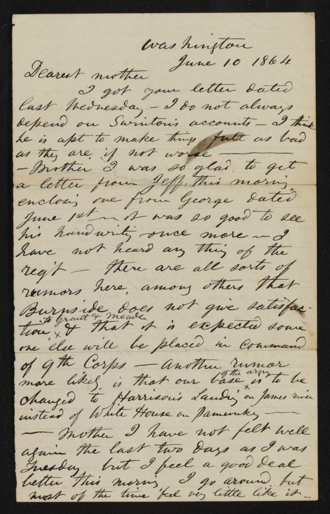 Scanned image of the current content page