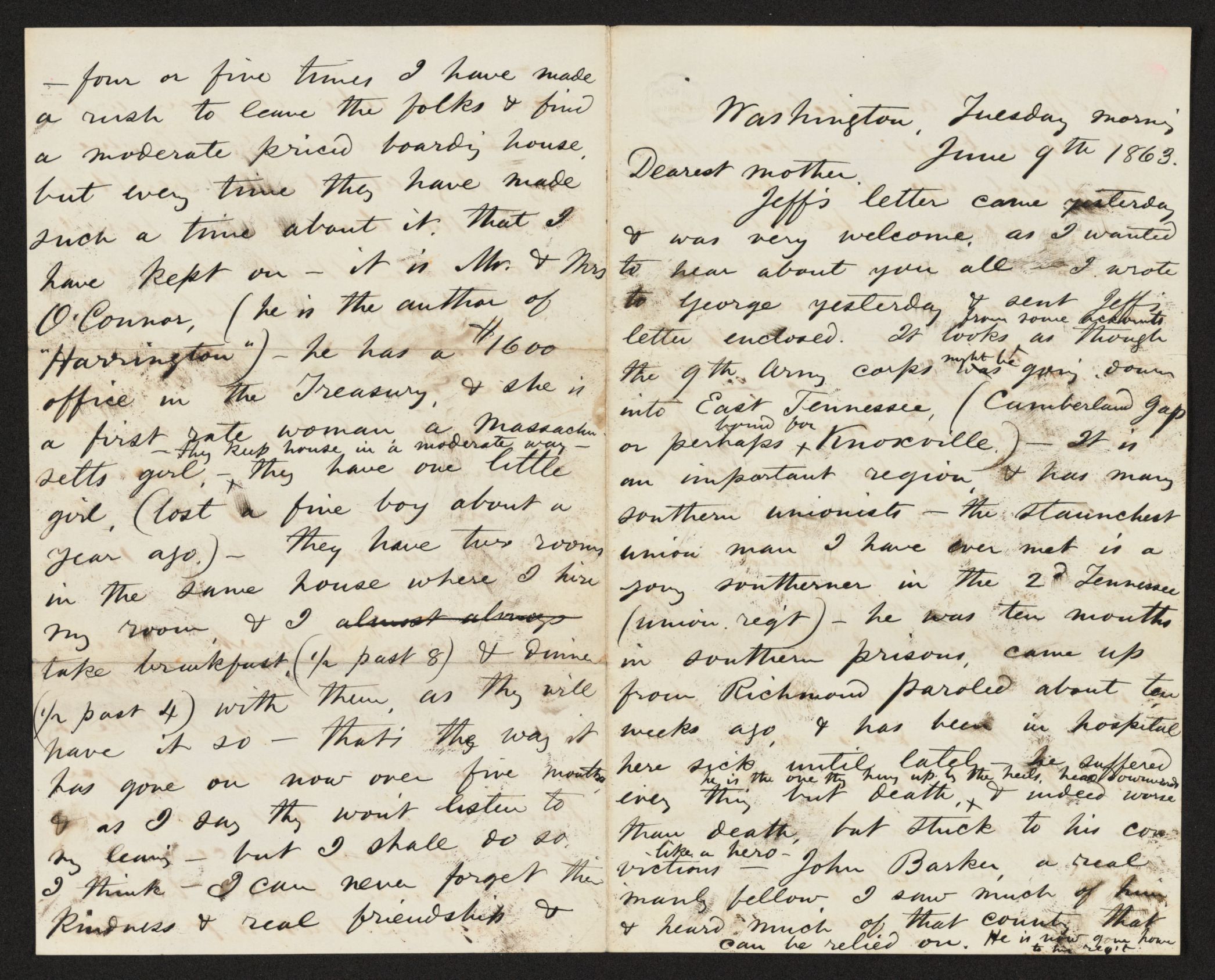 Scanned image of the current content page