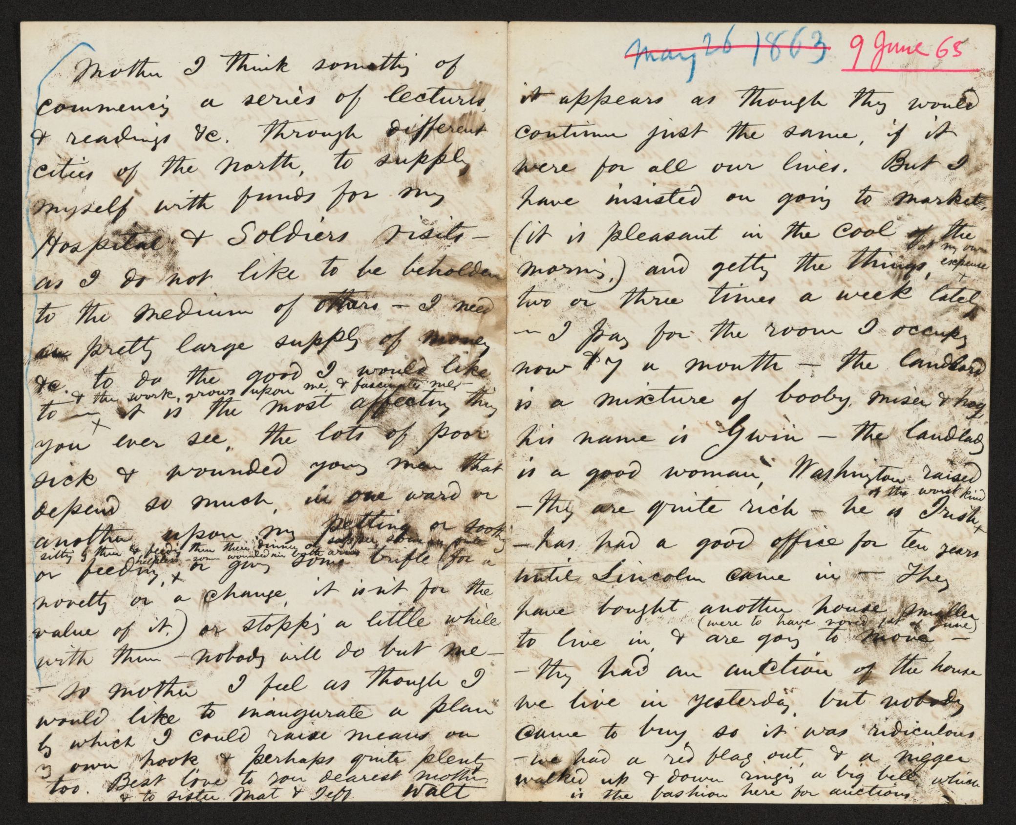 Scanned image of the current content page