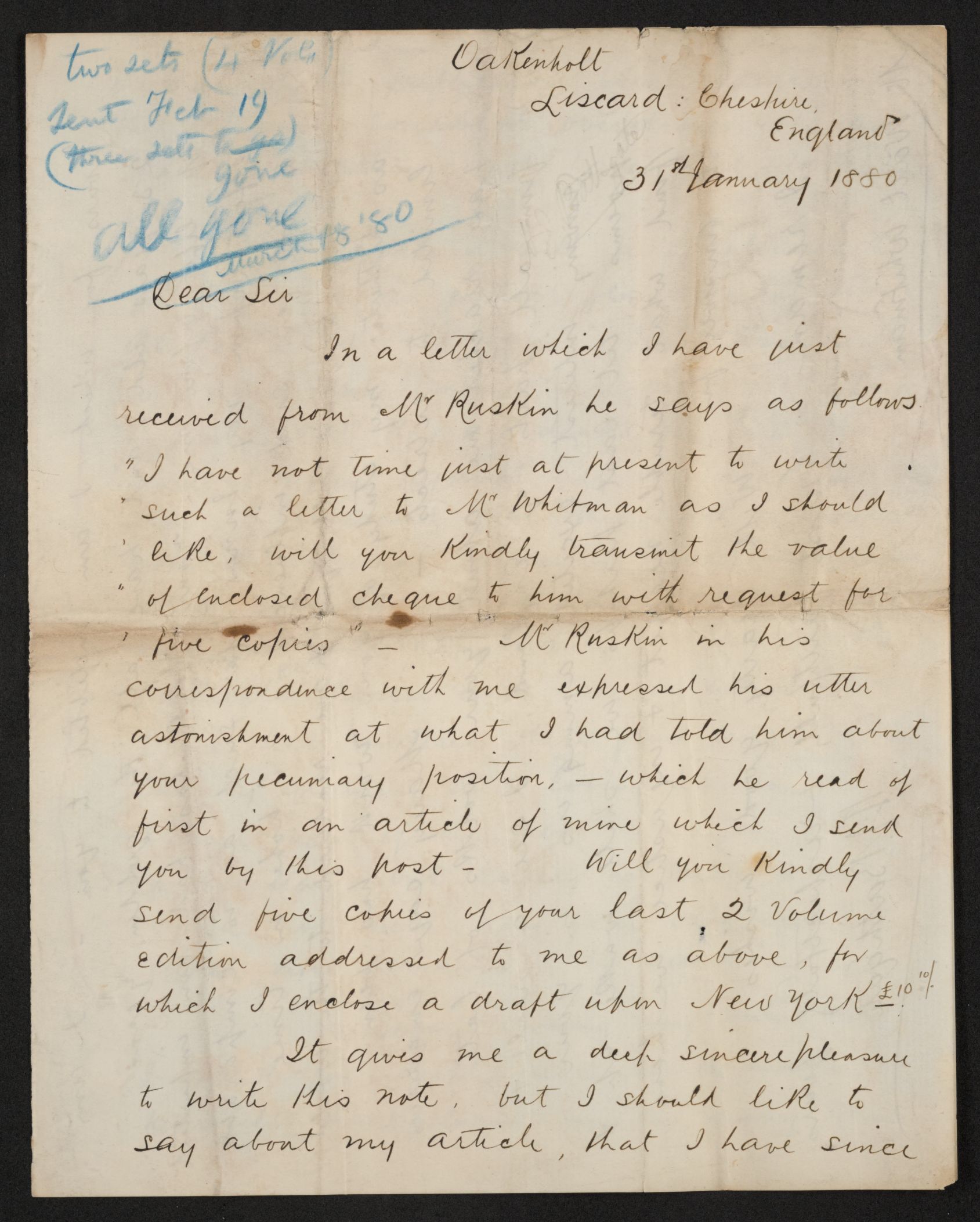 Scanned image of the current content page