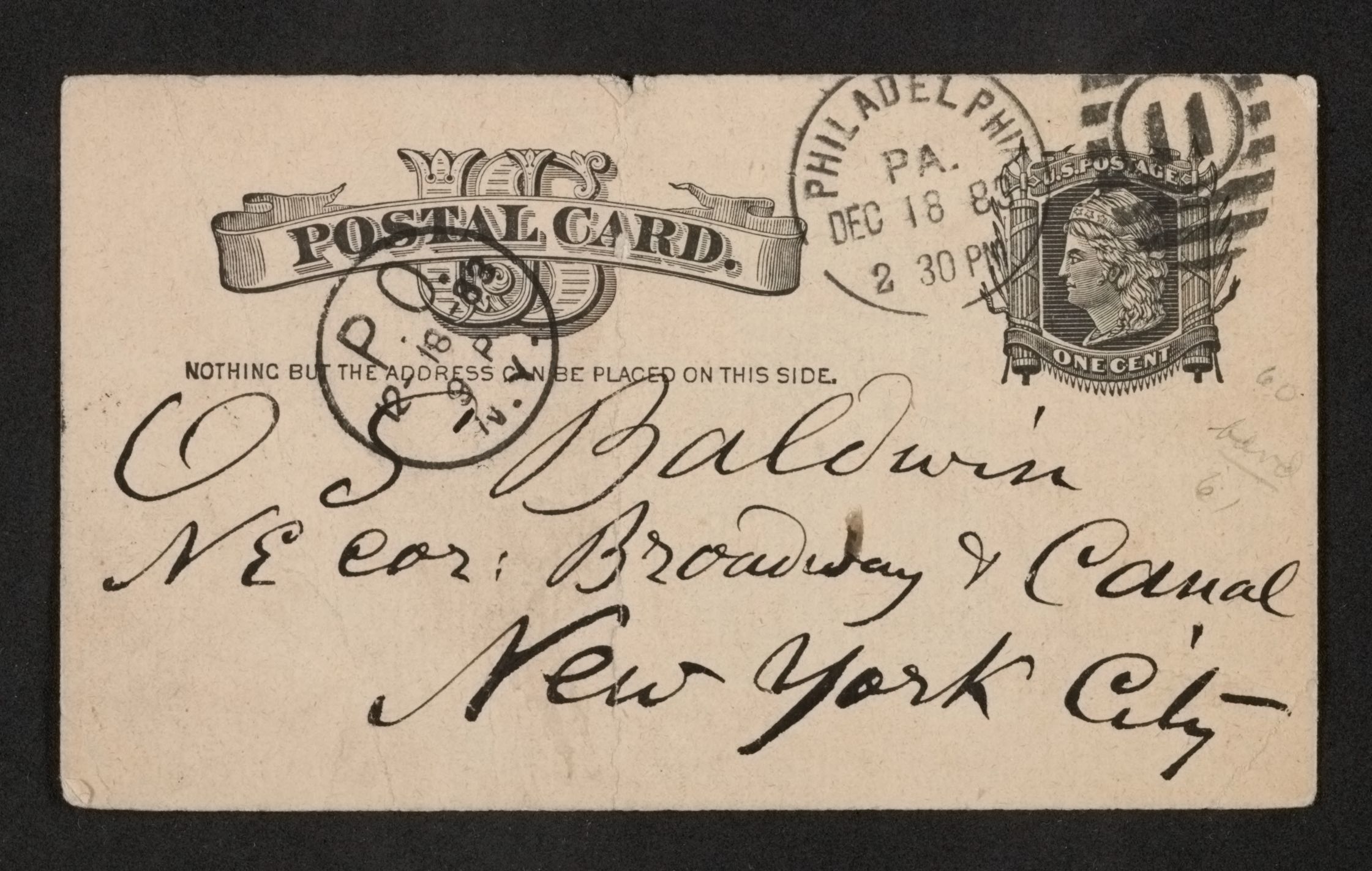 Scanned image of the current content page