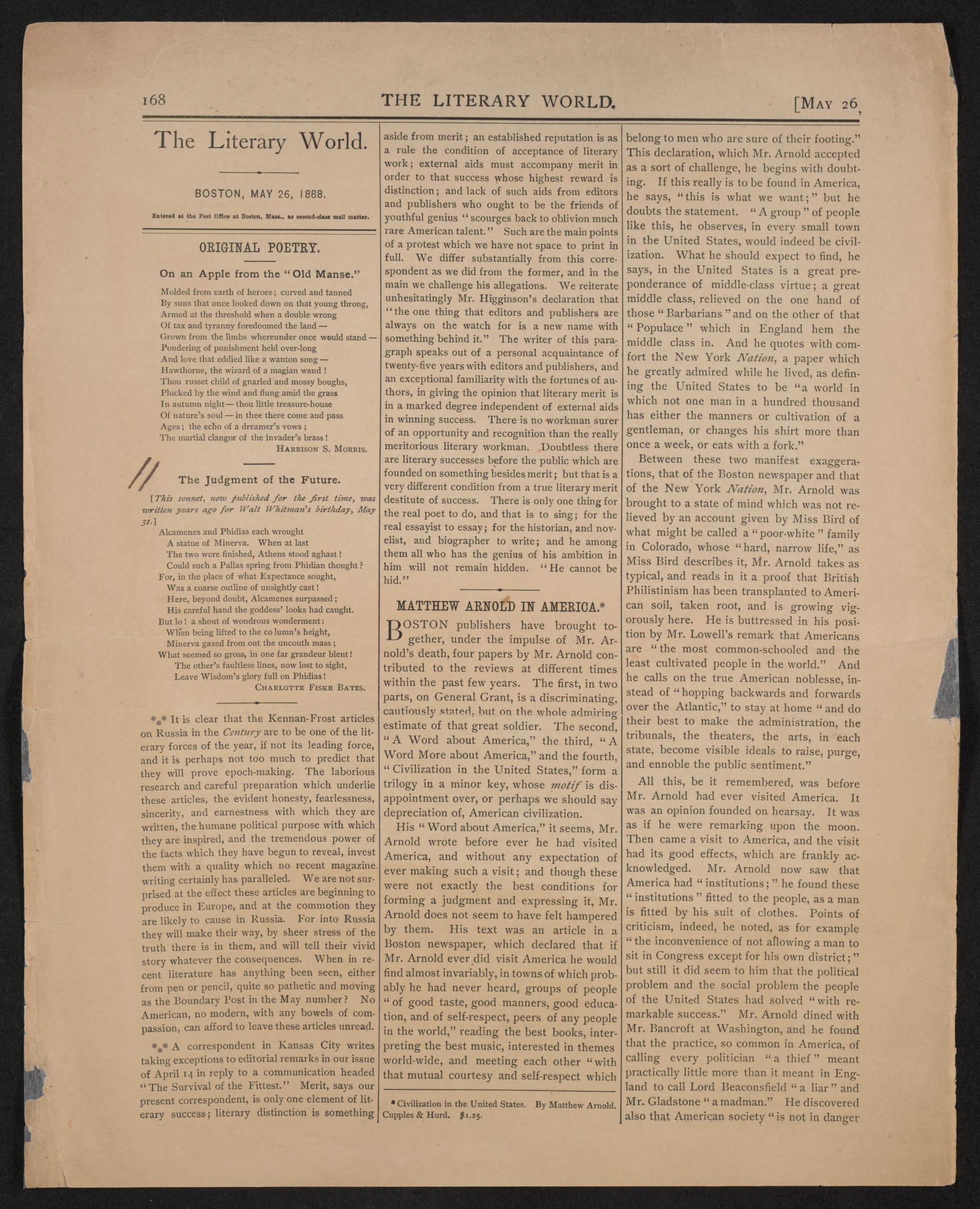 Scanned image of the current content page