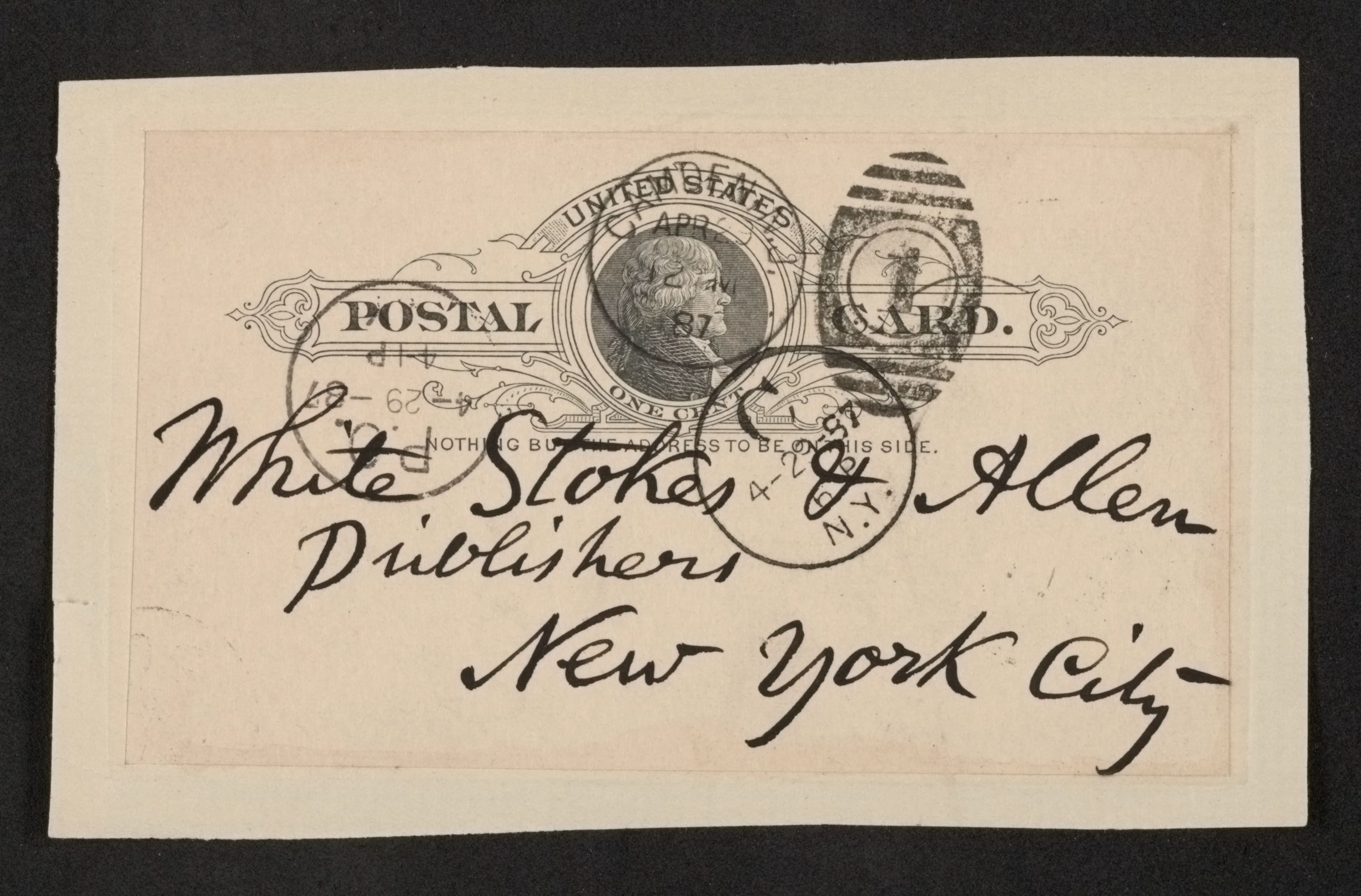 Scanned image of the current content page