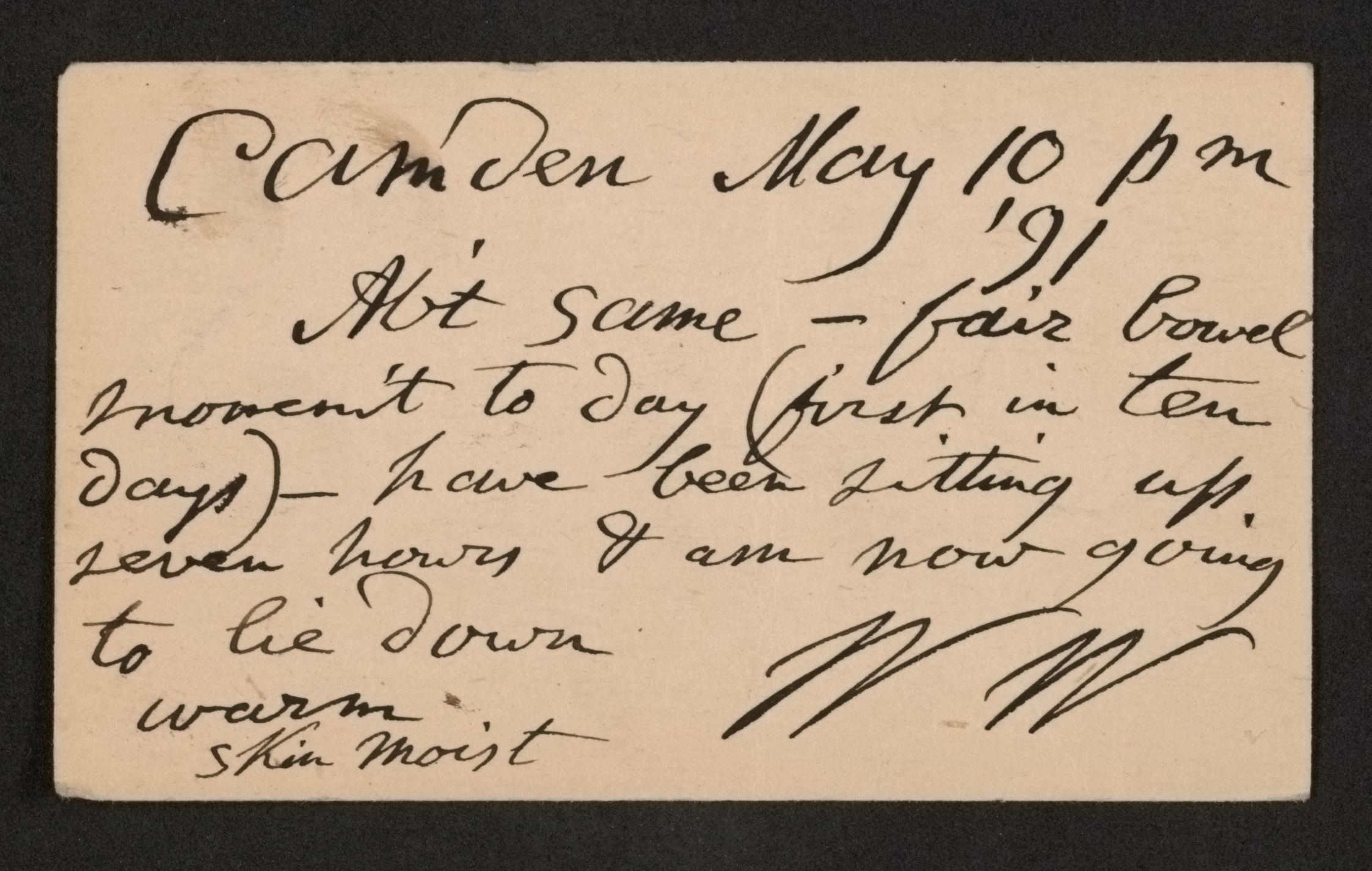 Scanned image of the current content page