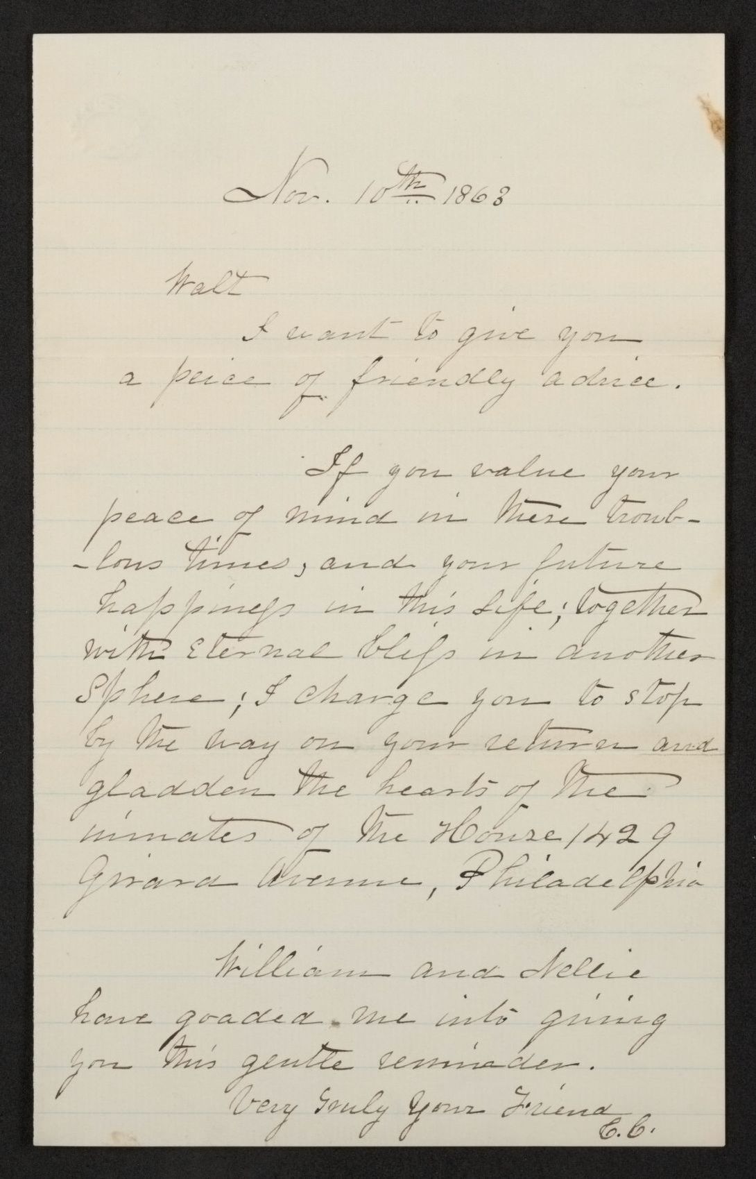 Scanned image of the current content page