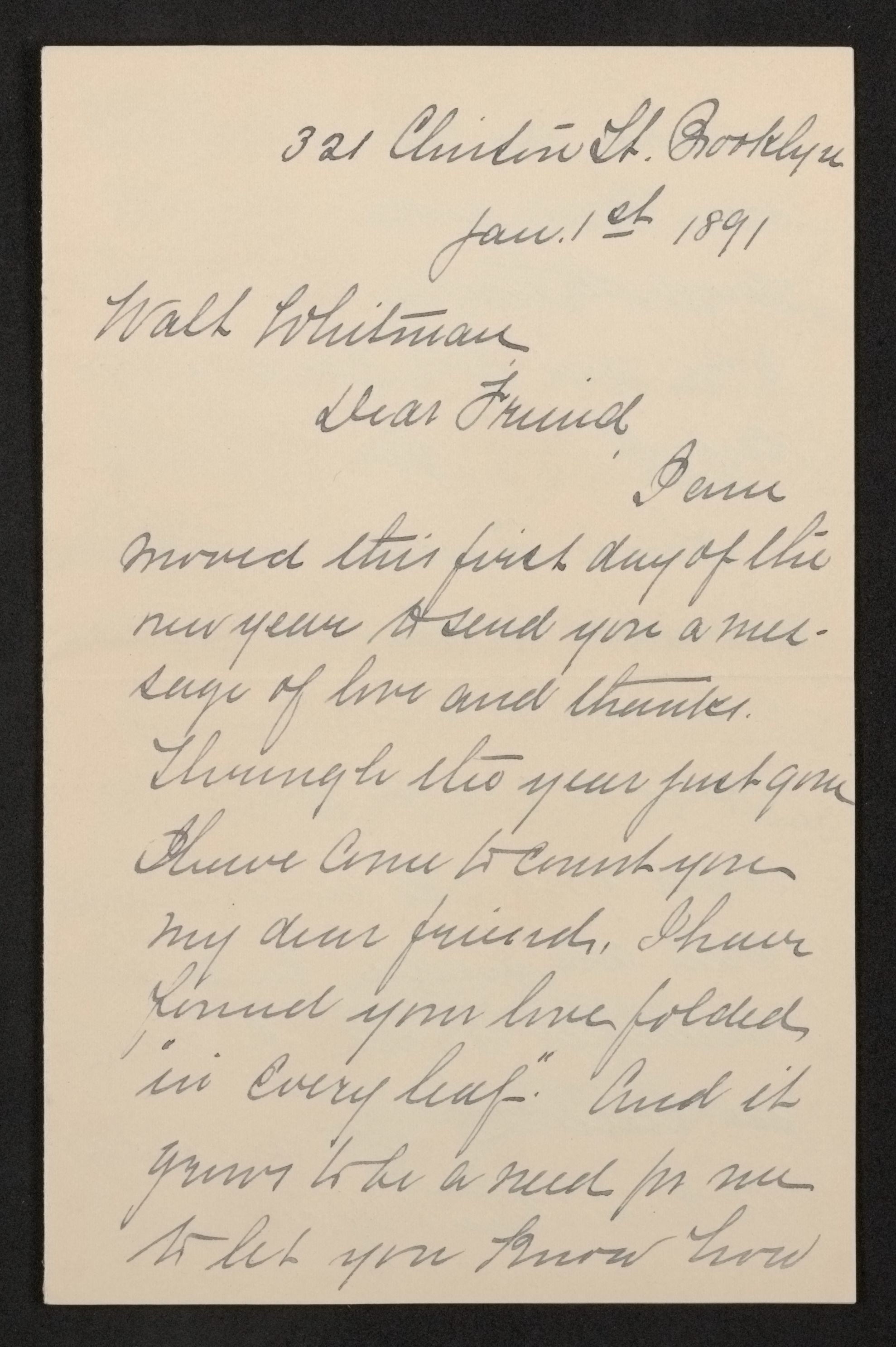 Scanned image of the current content page