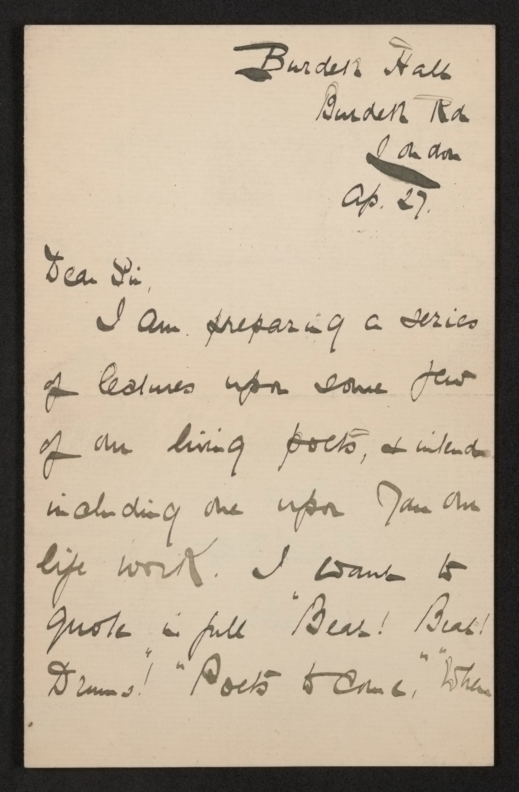 Scanned image of the current content page