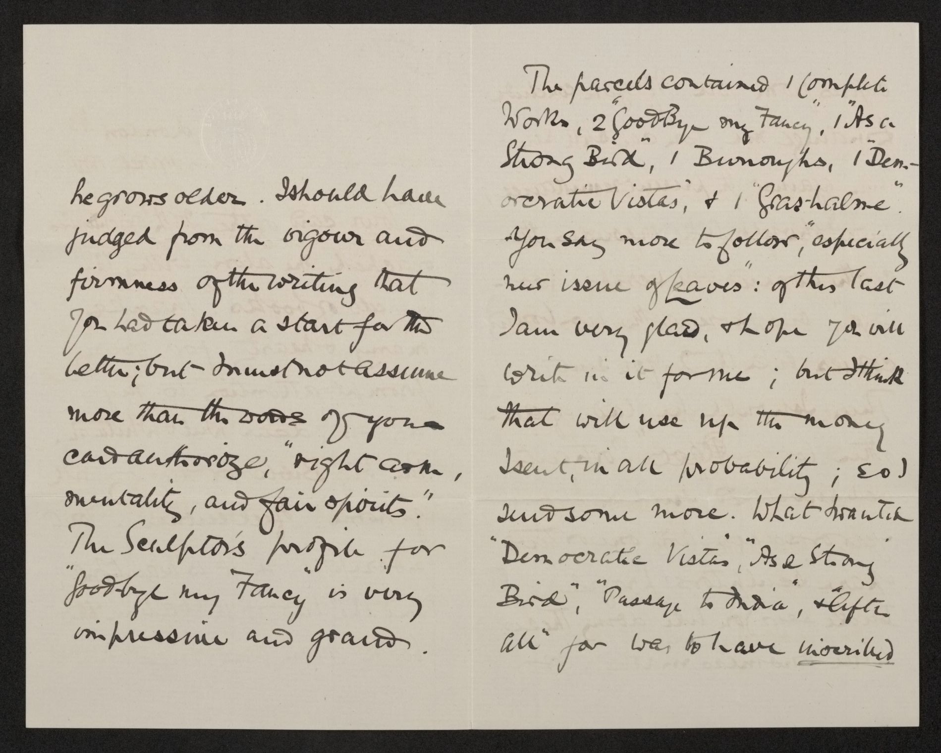 Scanned image of the current content page