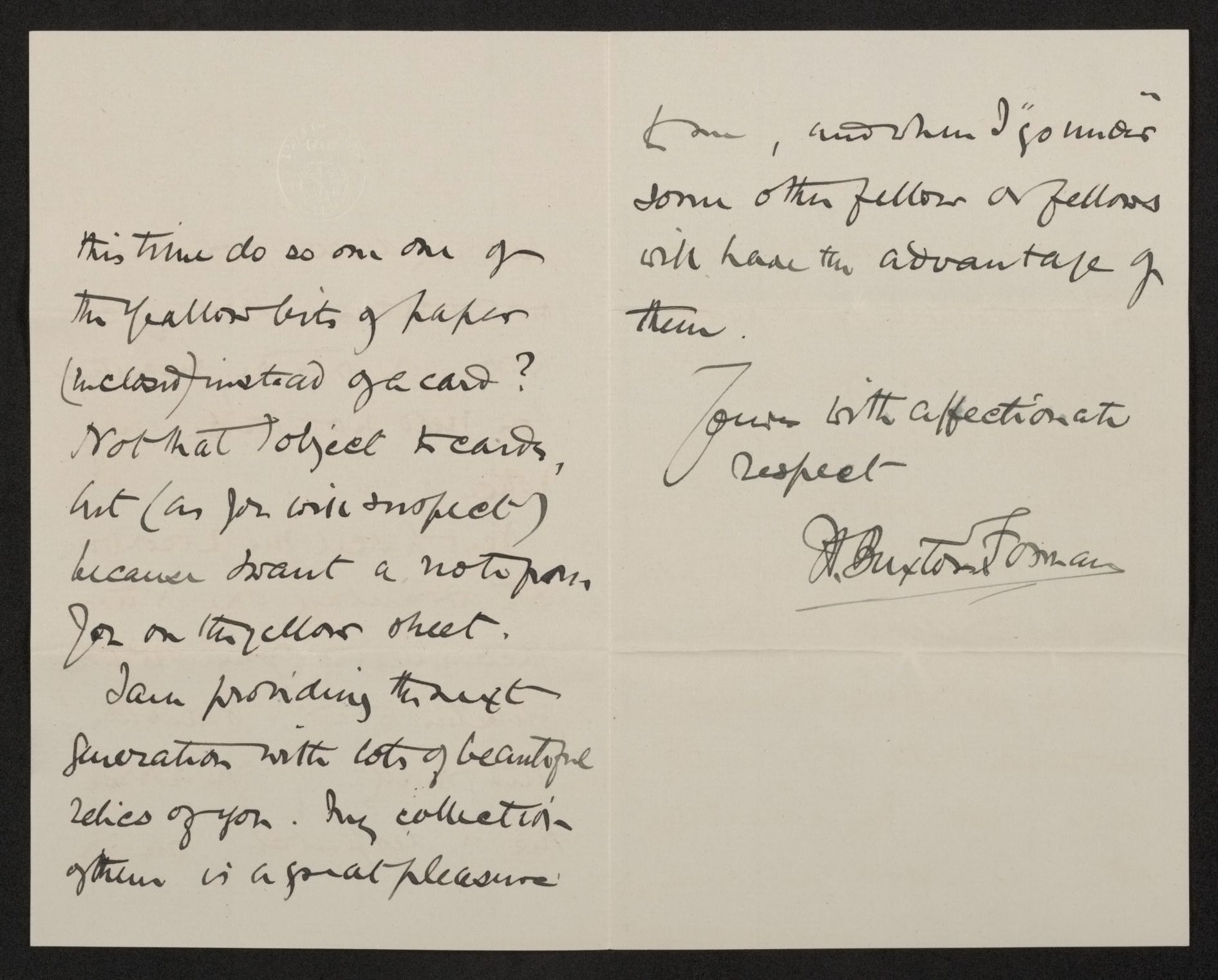 Scanned image of the current content page