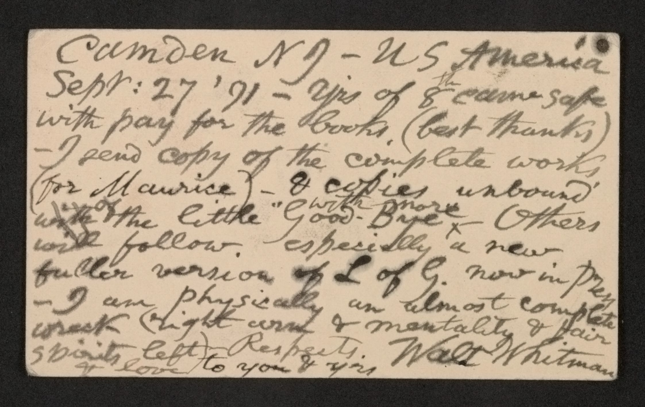 Scanned image of the current content page