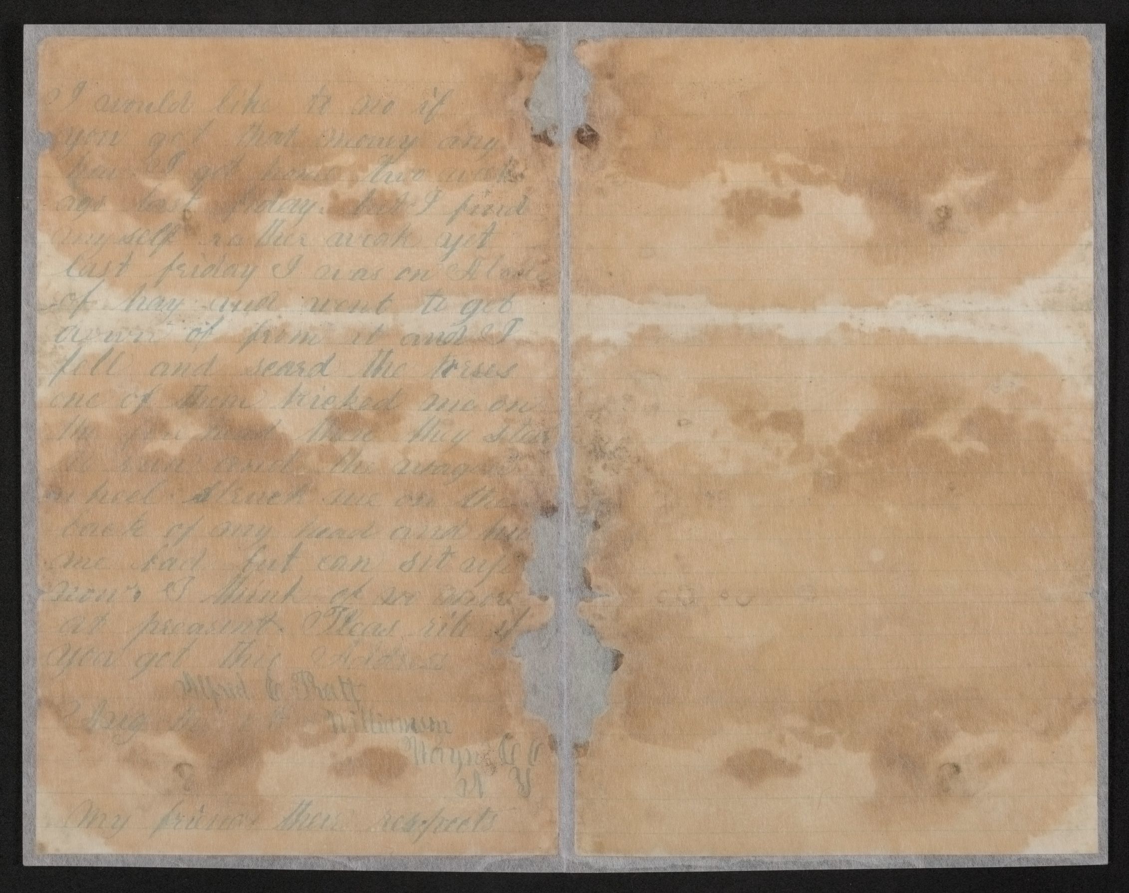 Scanned image of the current content page