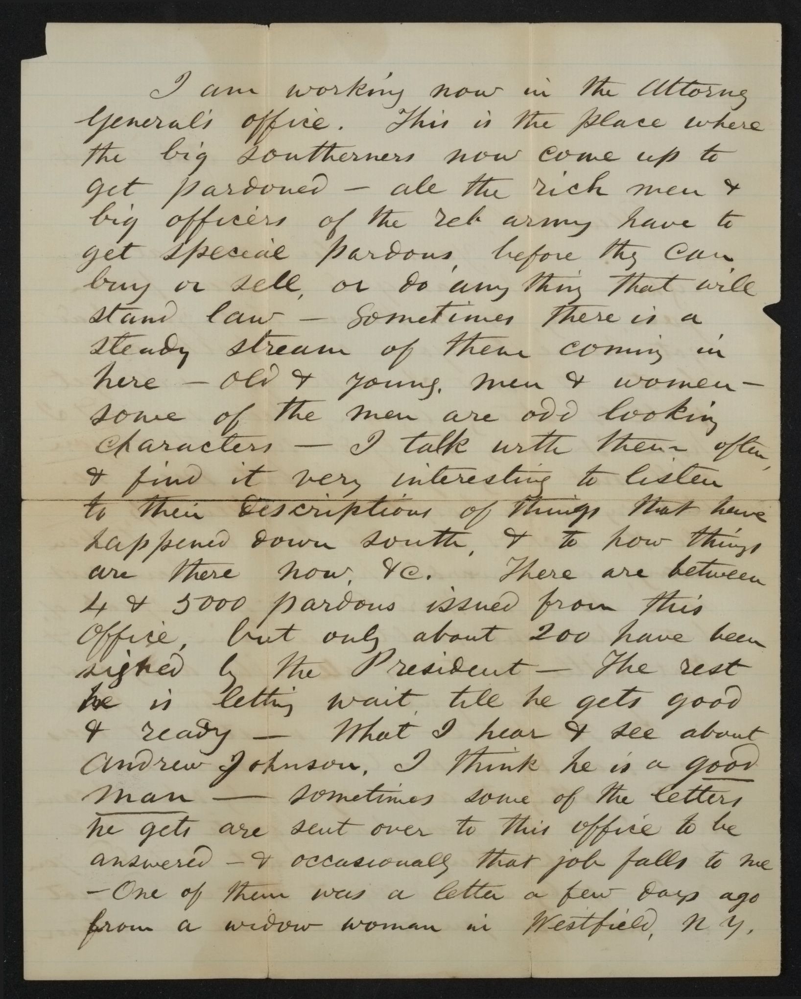 Scanned image of the current content page