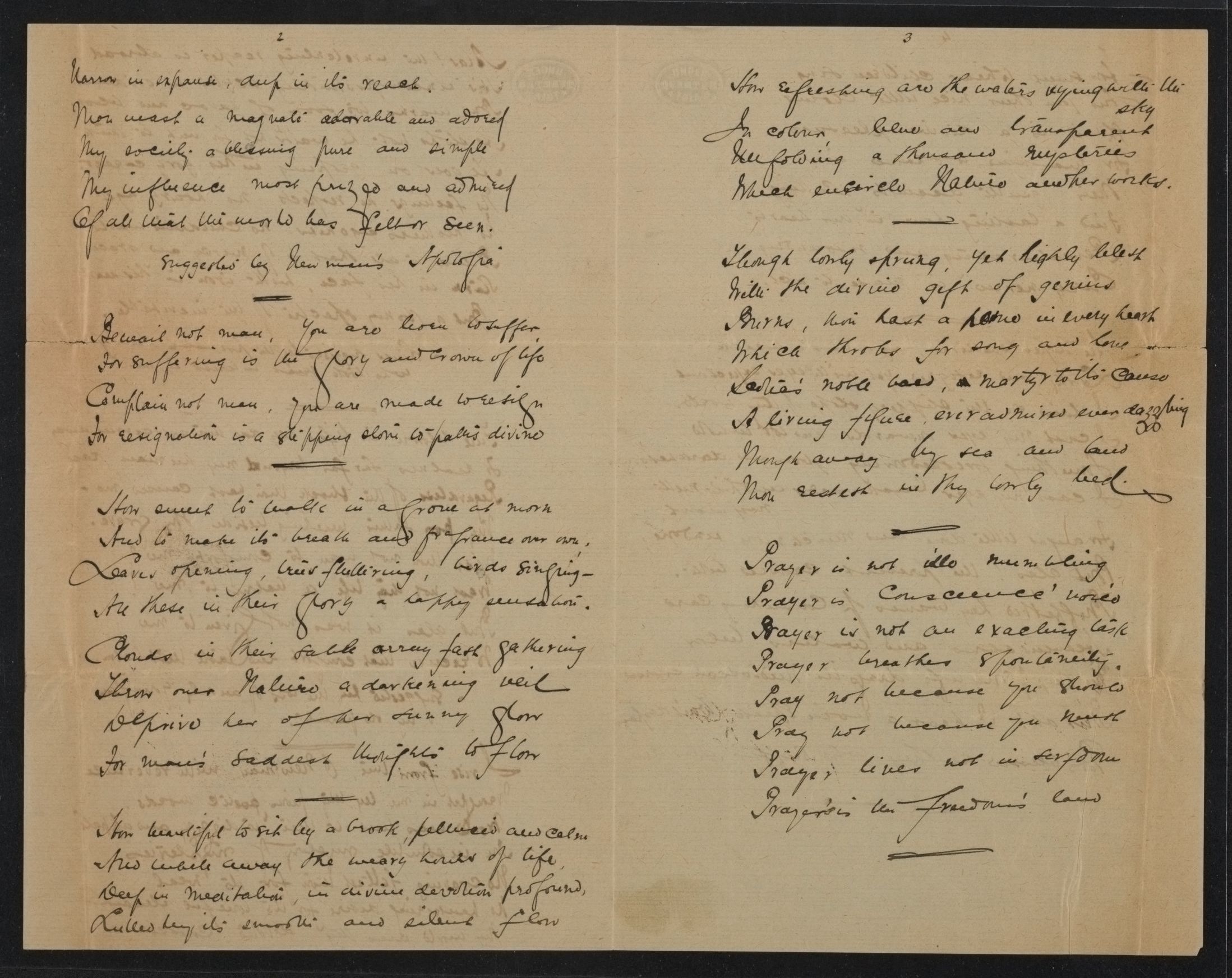 Scanned image of the current content page