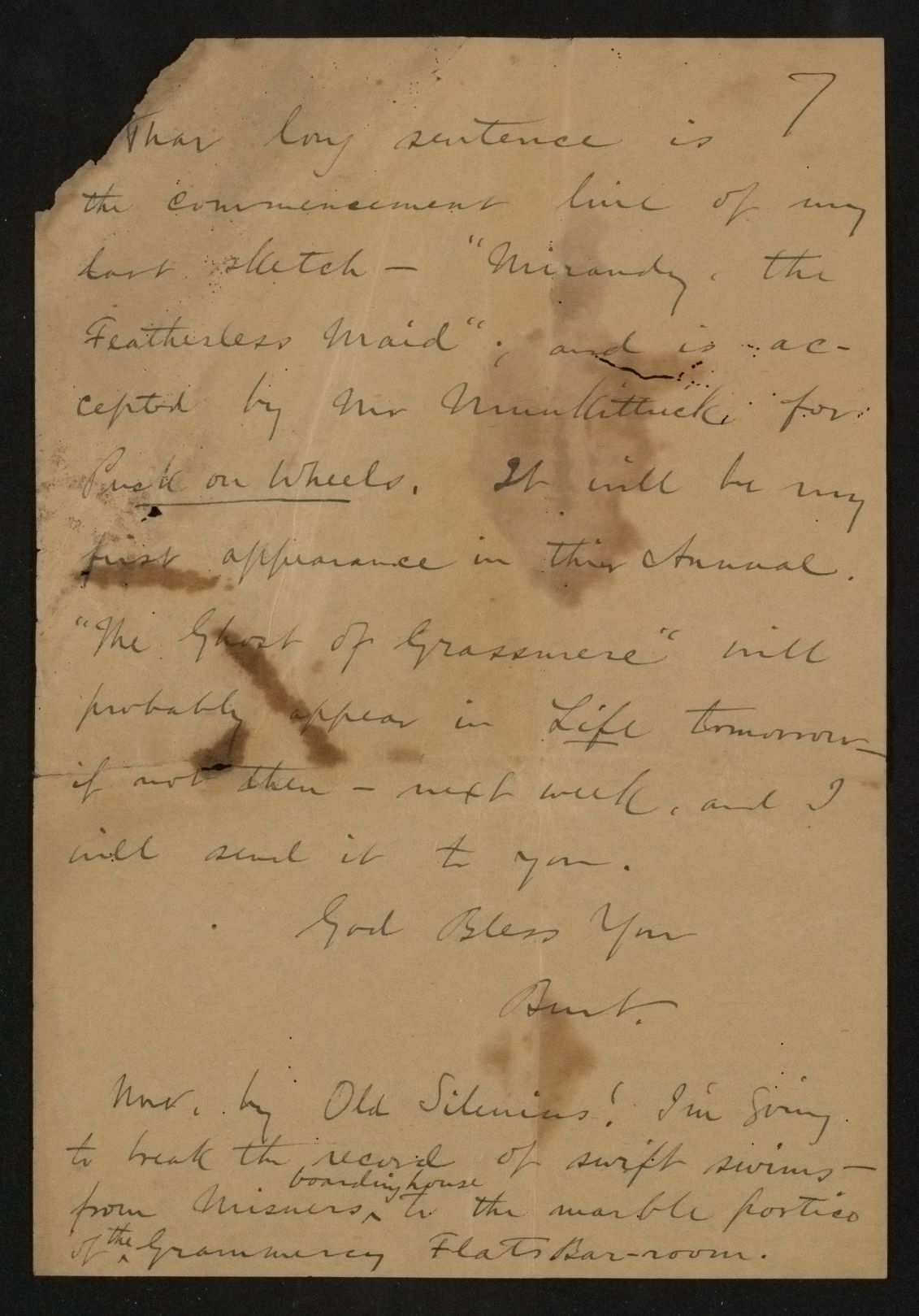 Scanned image of the current content page
