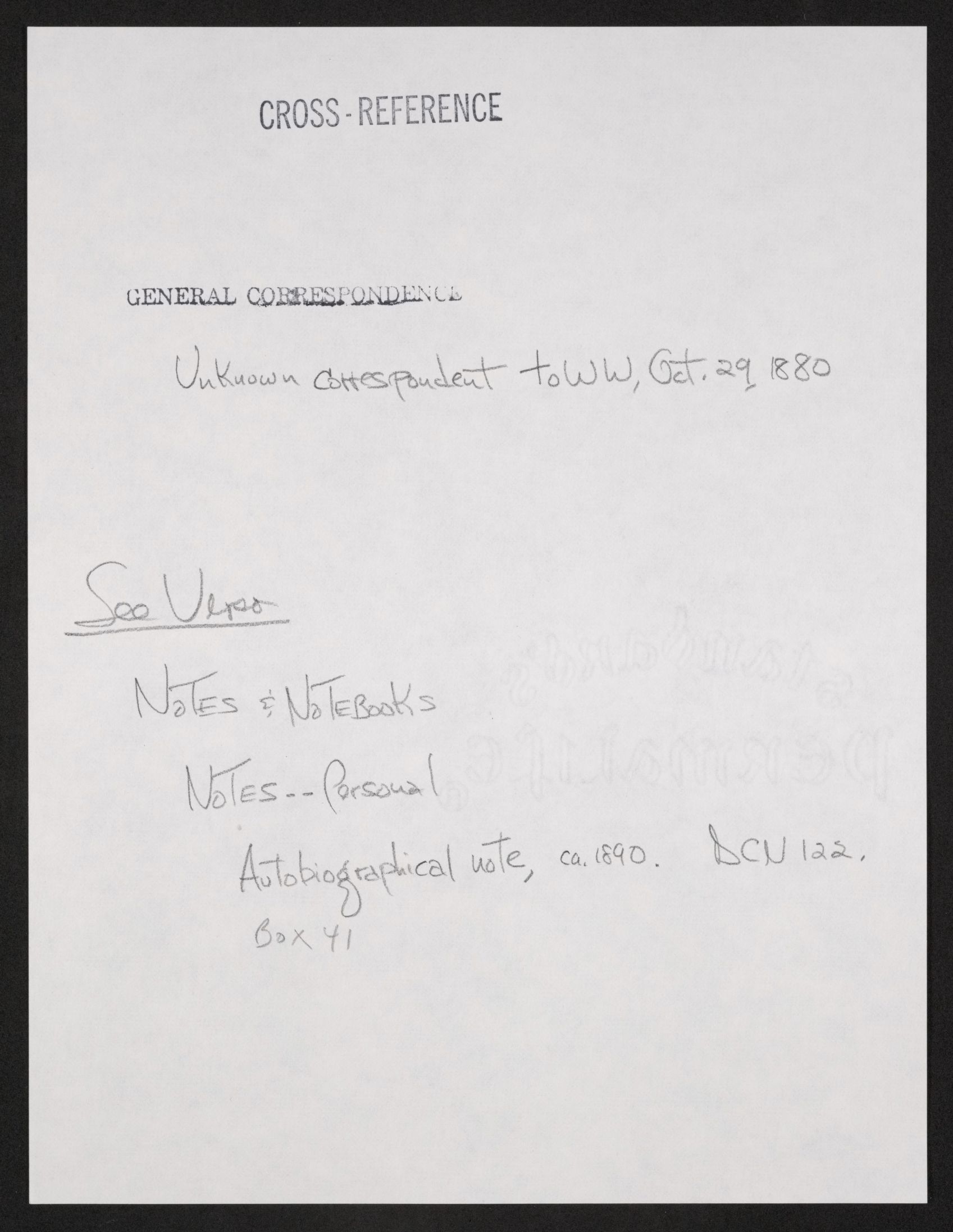 Scanned image of the current content page