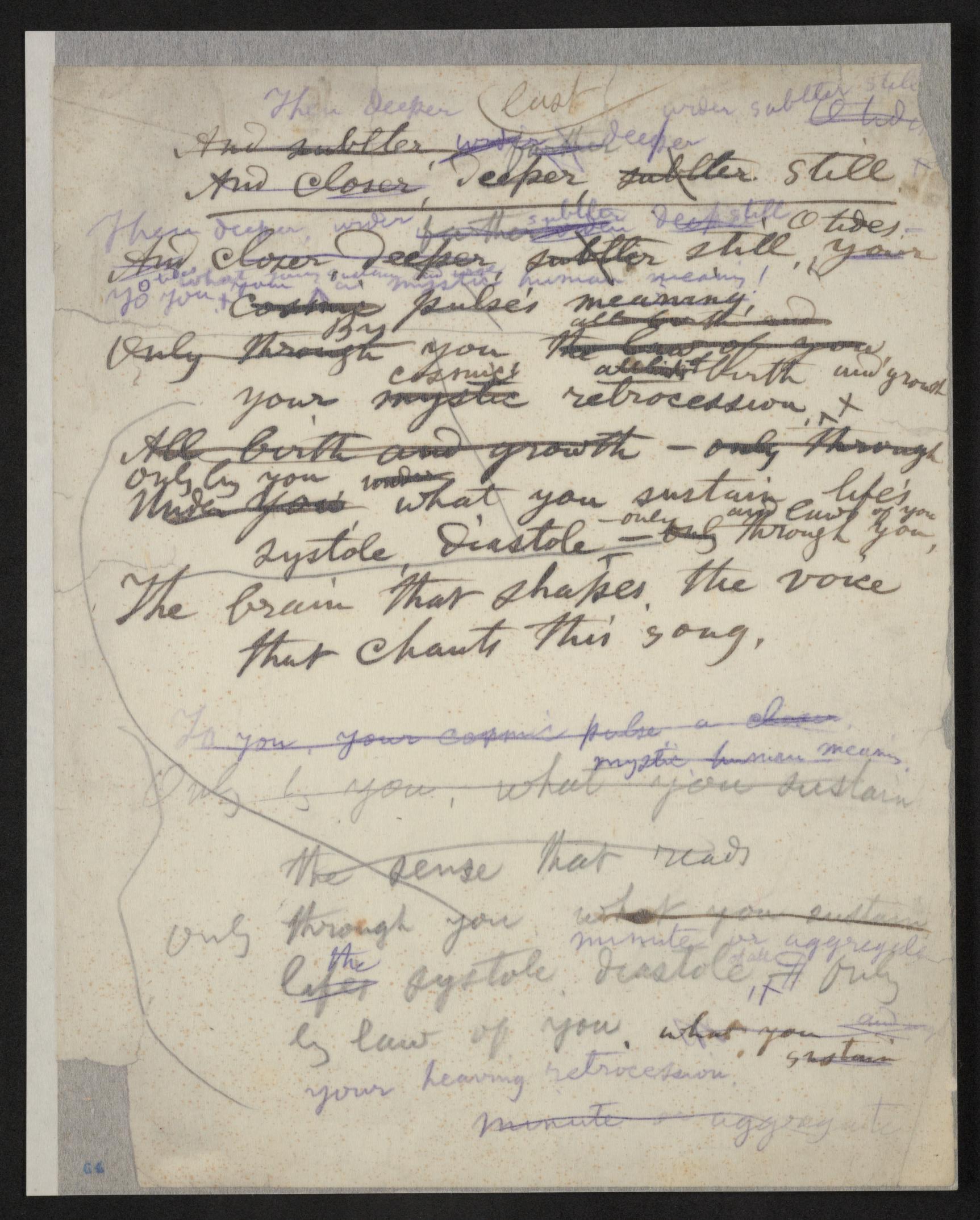 Scanned image of the current content page