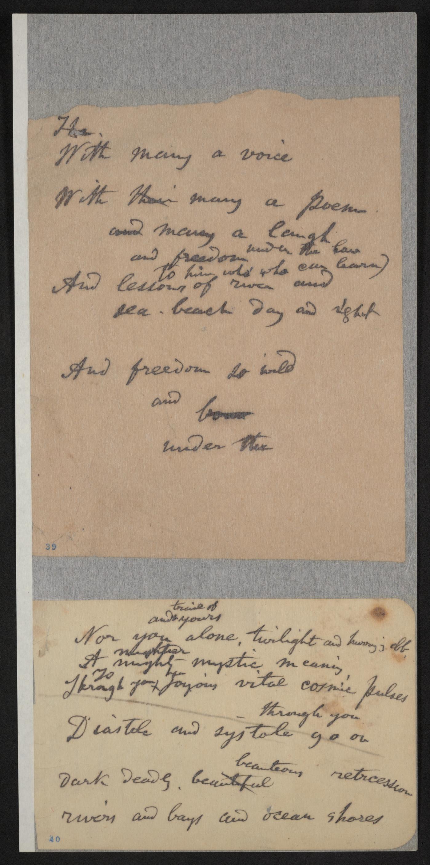 Scanned image of the current content page