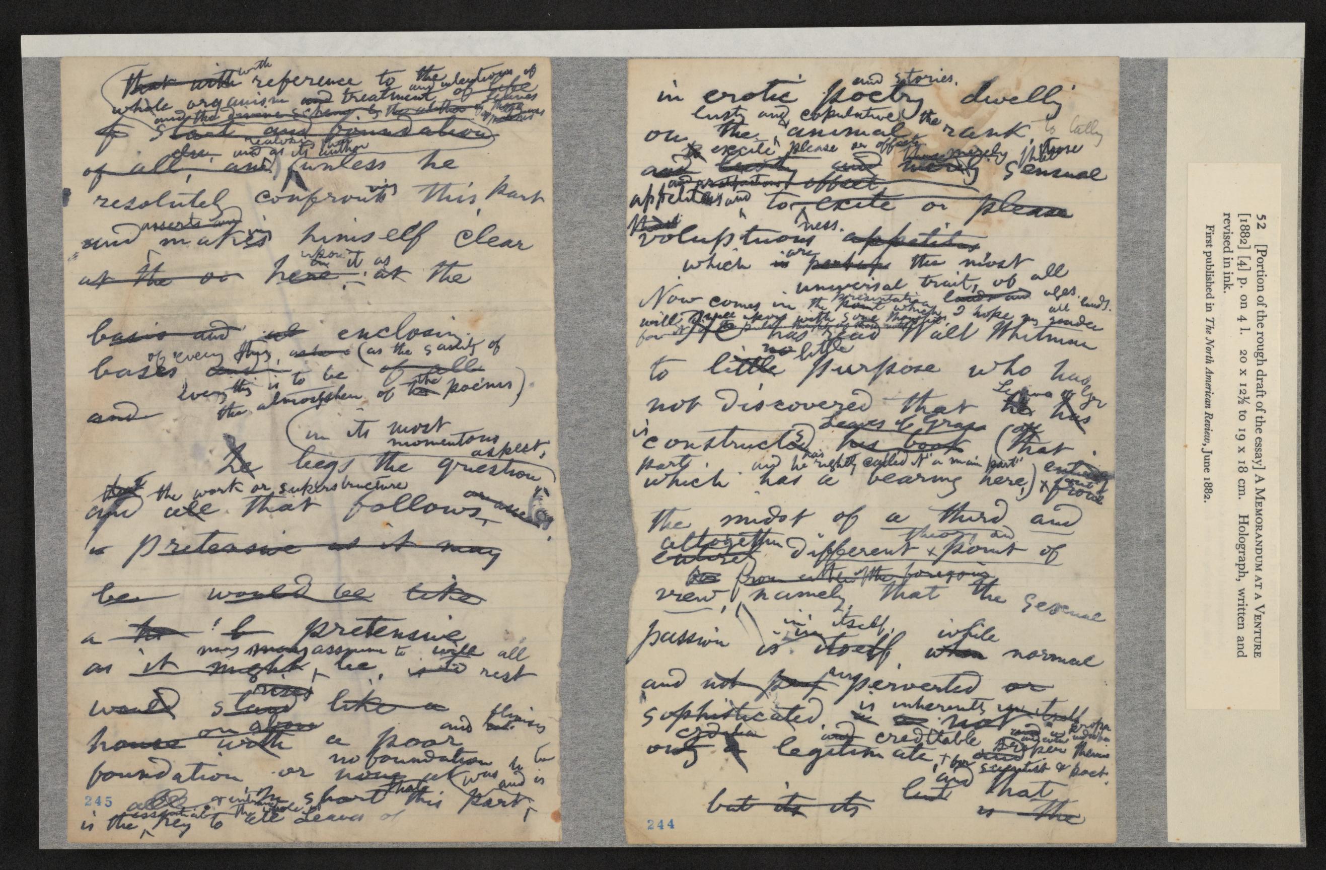 Scanned image of the current content page