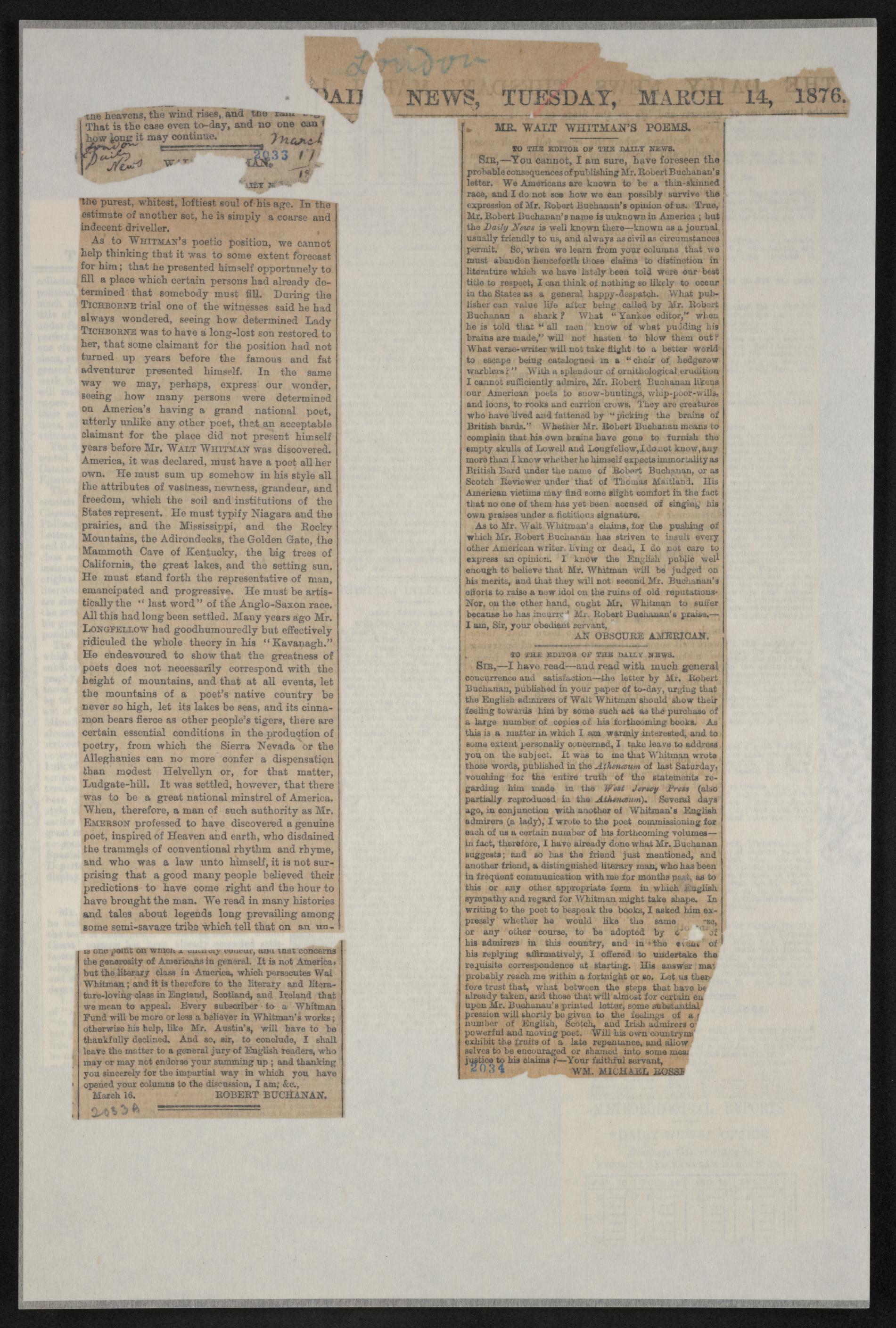 Scanned image of the current content page
