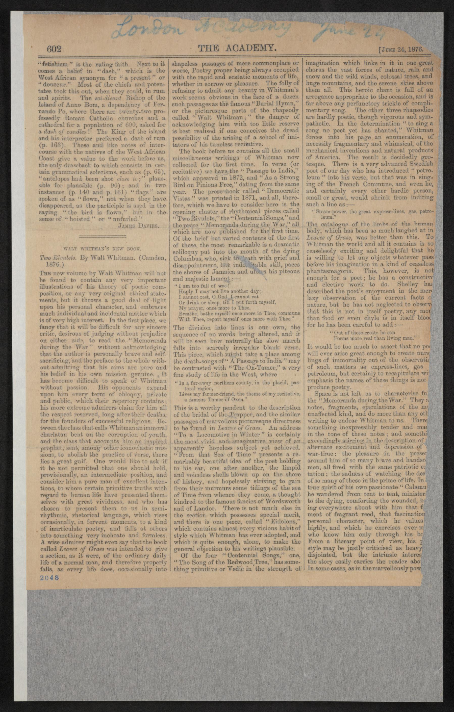 Scanned image of the current content page