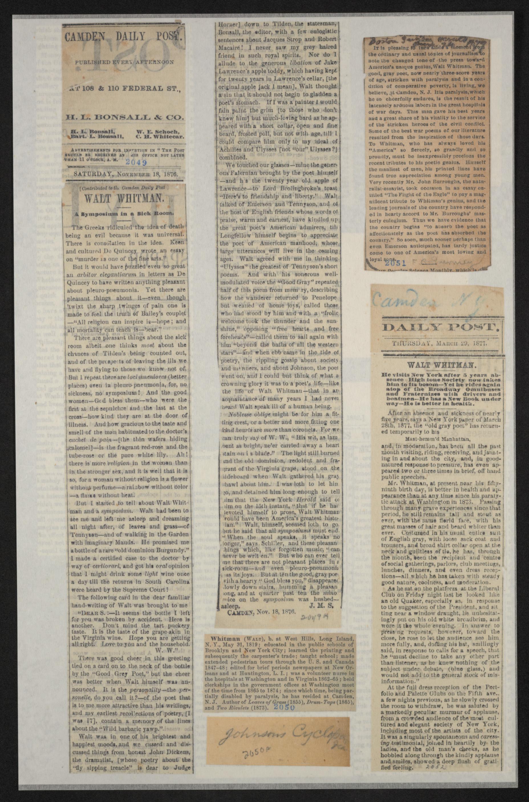 Scanned image of the current content page