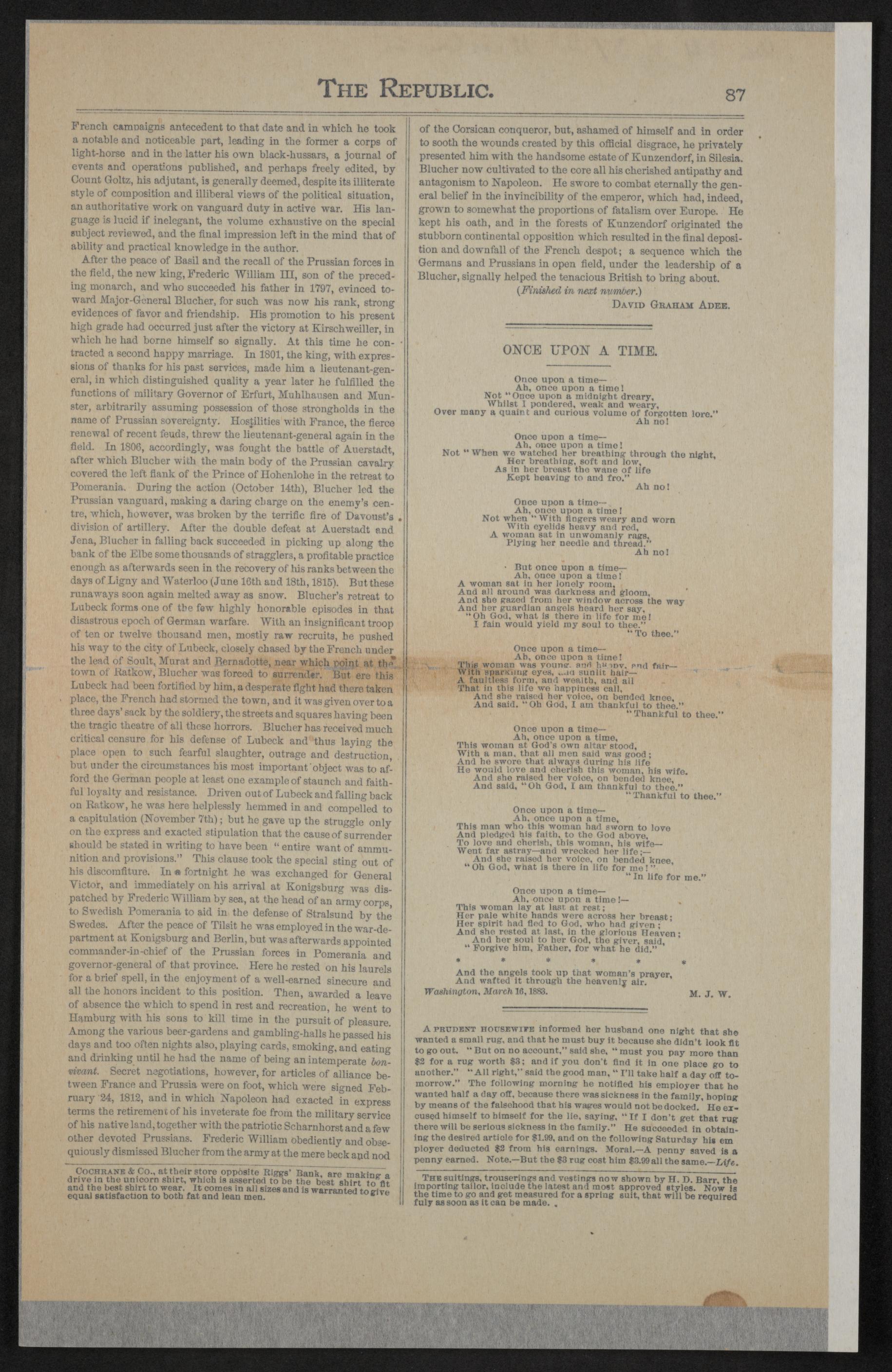 Scanned image of the current content page