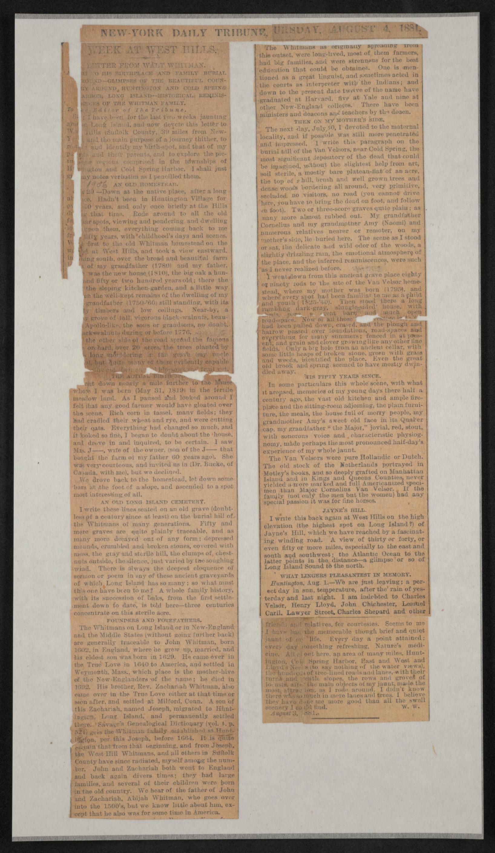 Scanned image of the current content page