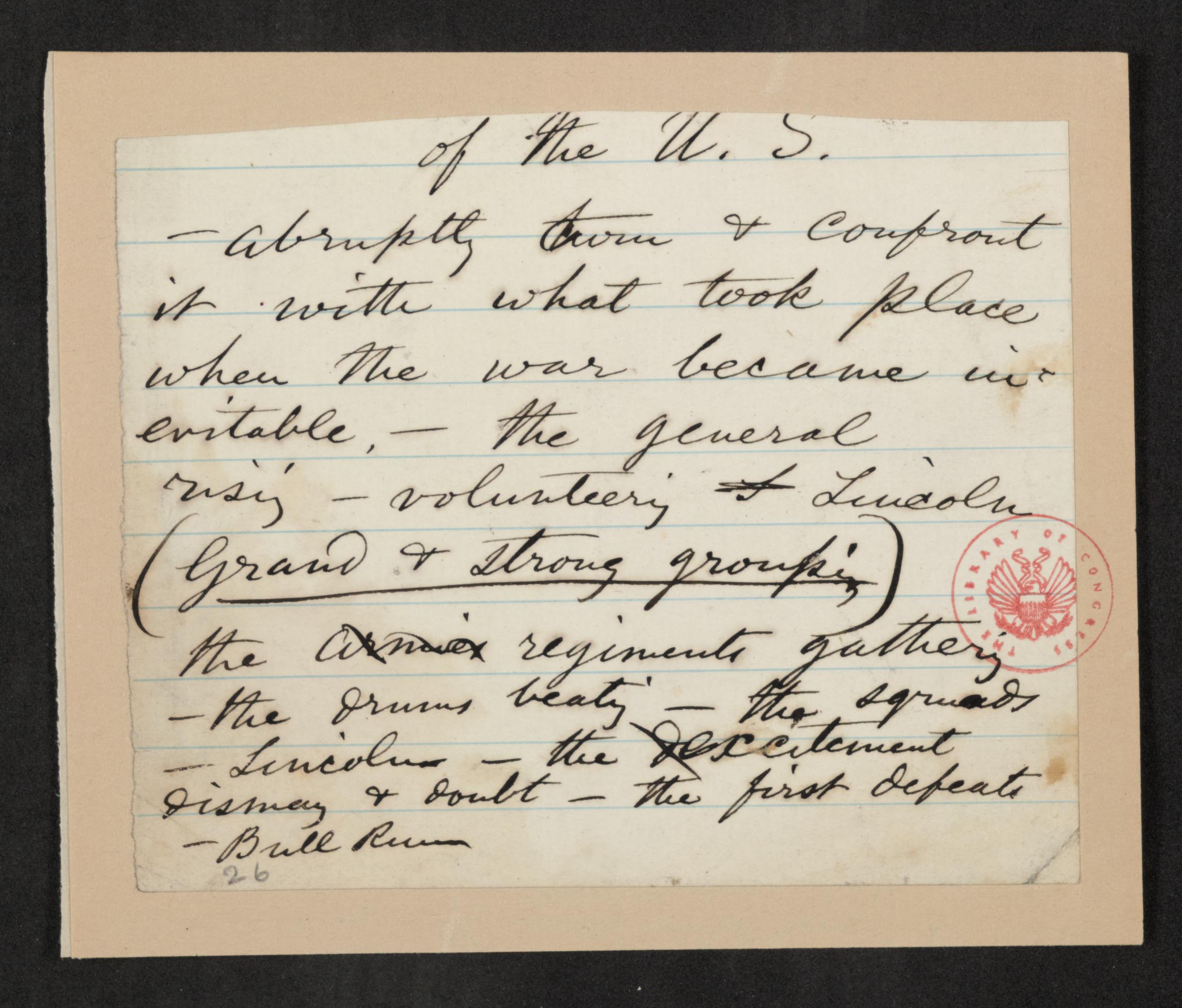 Scanned image of the current content page