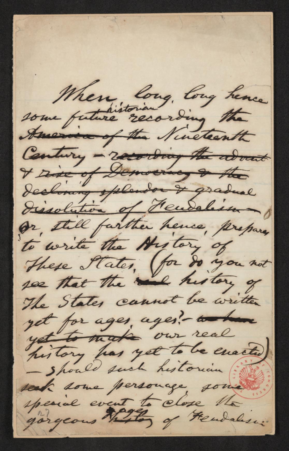 Scanned image of the current content page