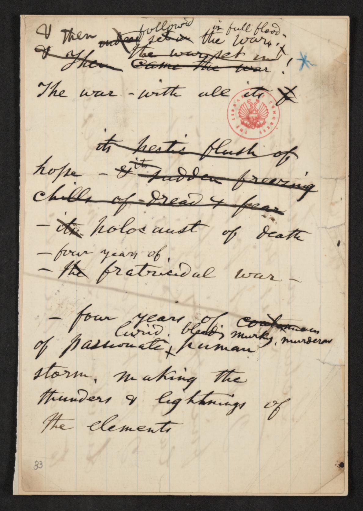 Scanned image of the current content page