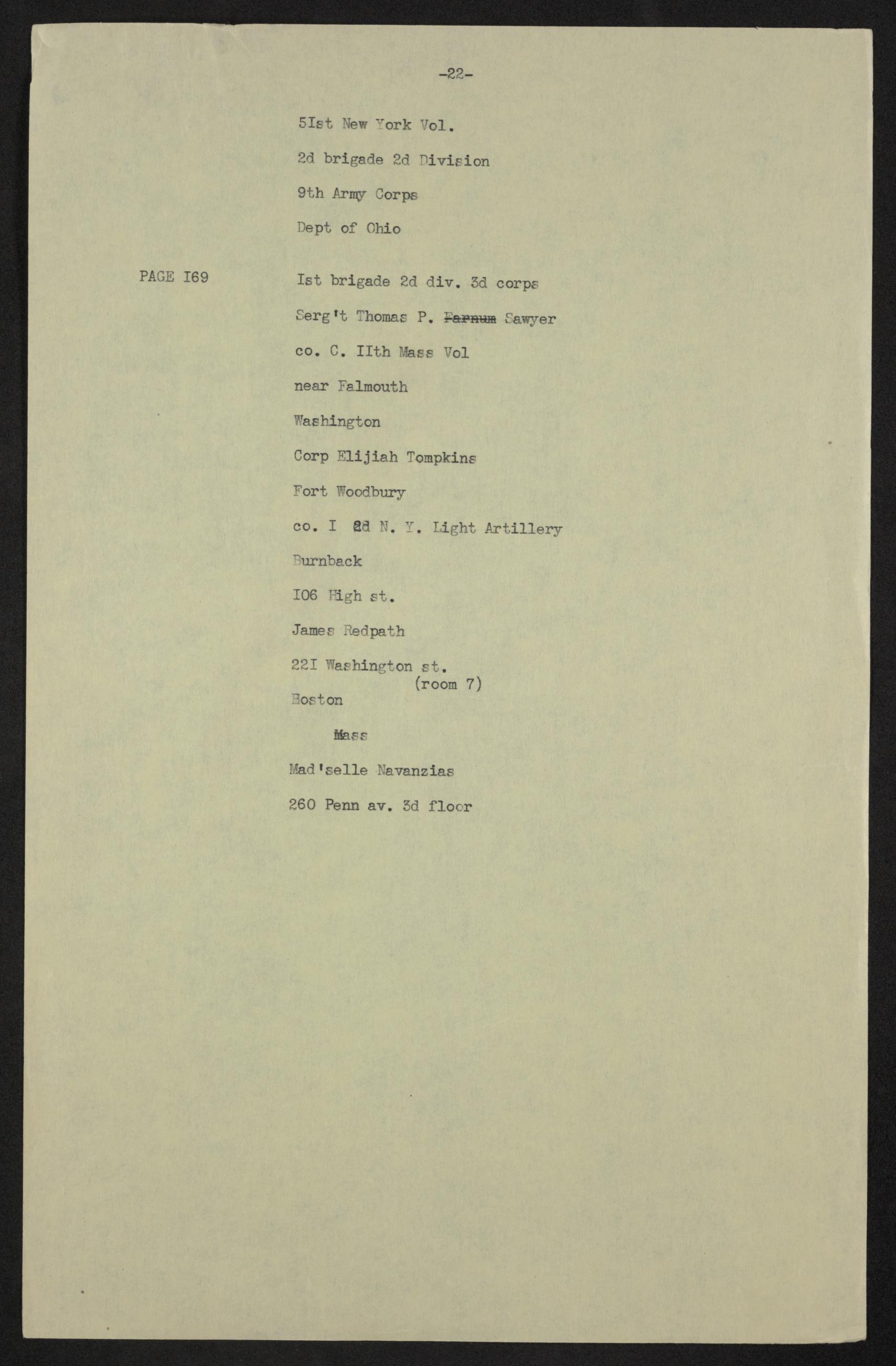 Scanned image of the current content page