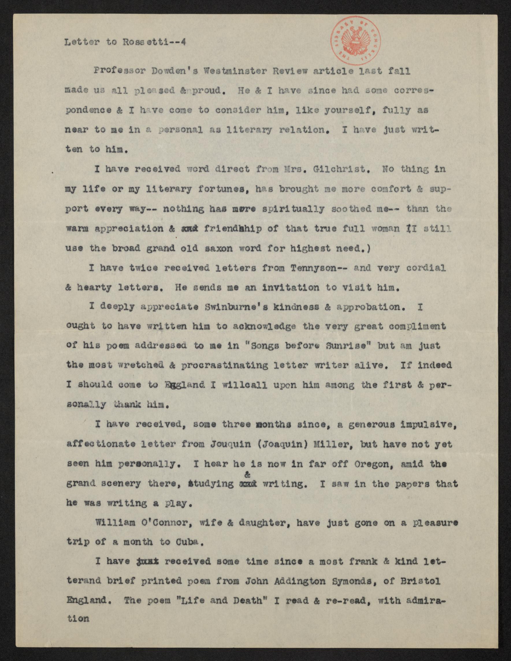 Scanned image of the current content page