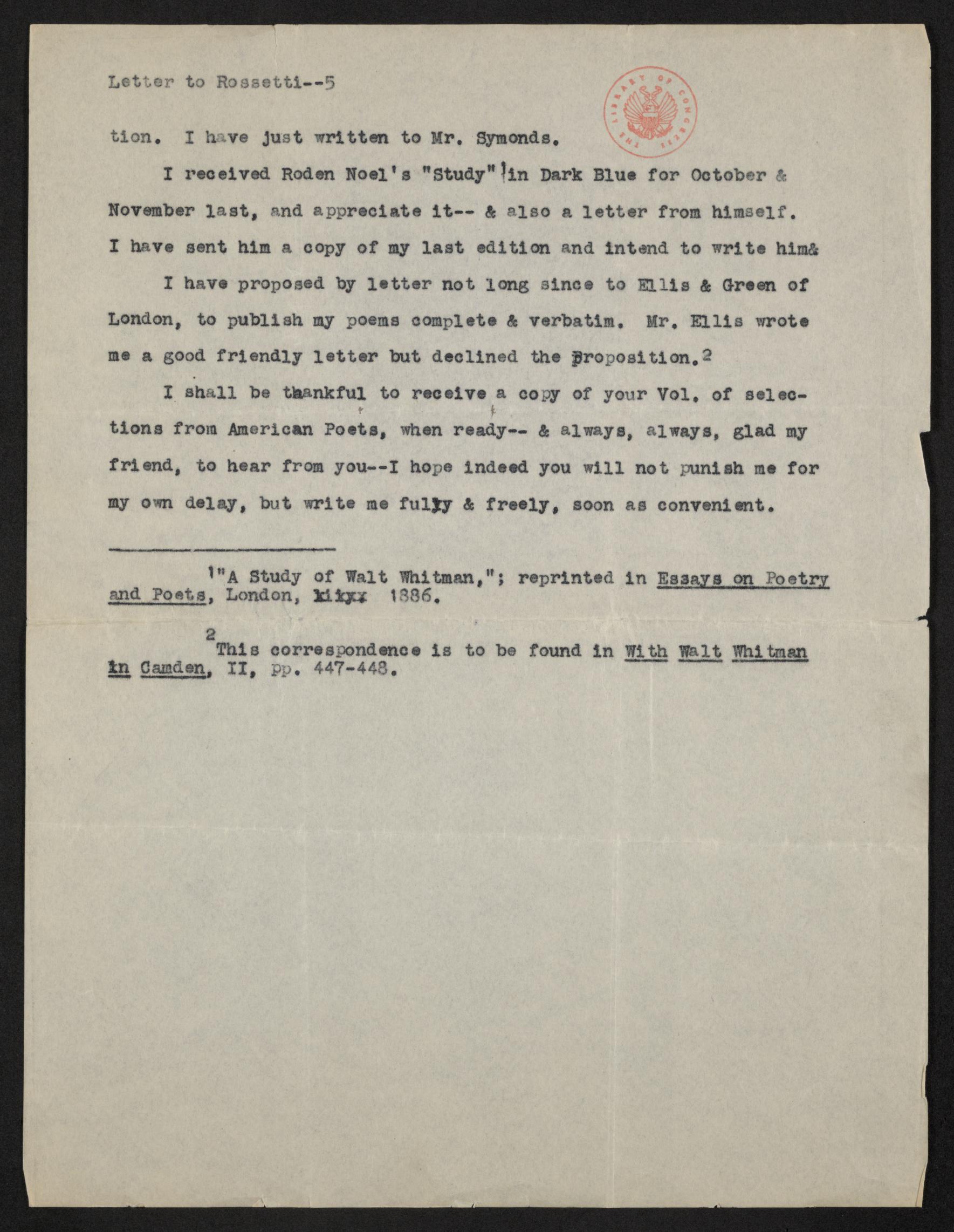 Scanned image of the current content page