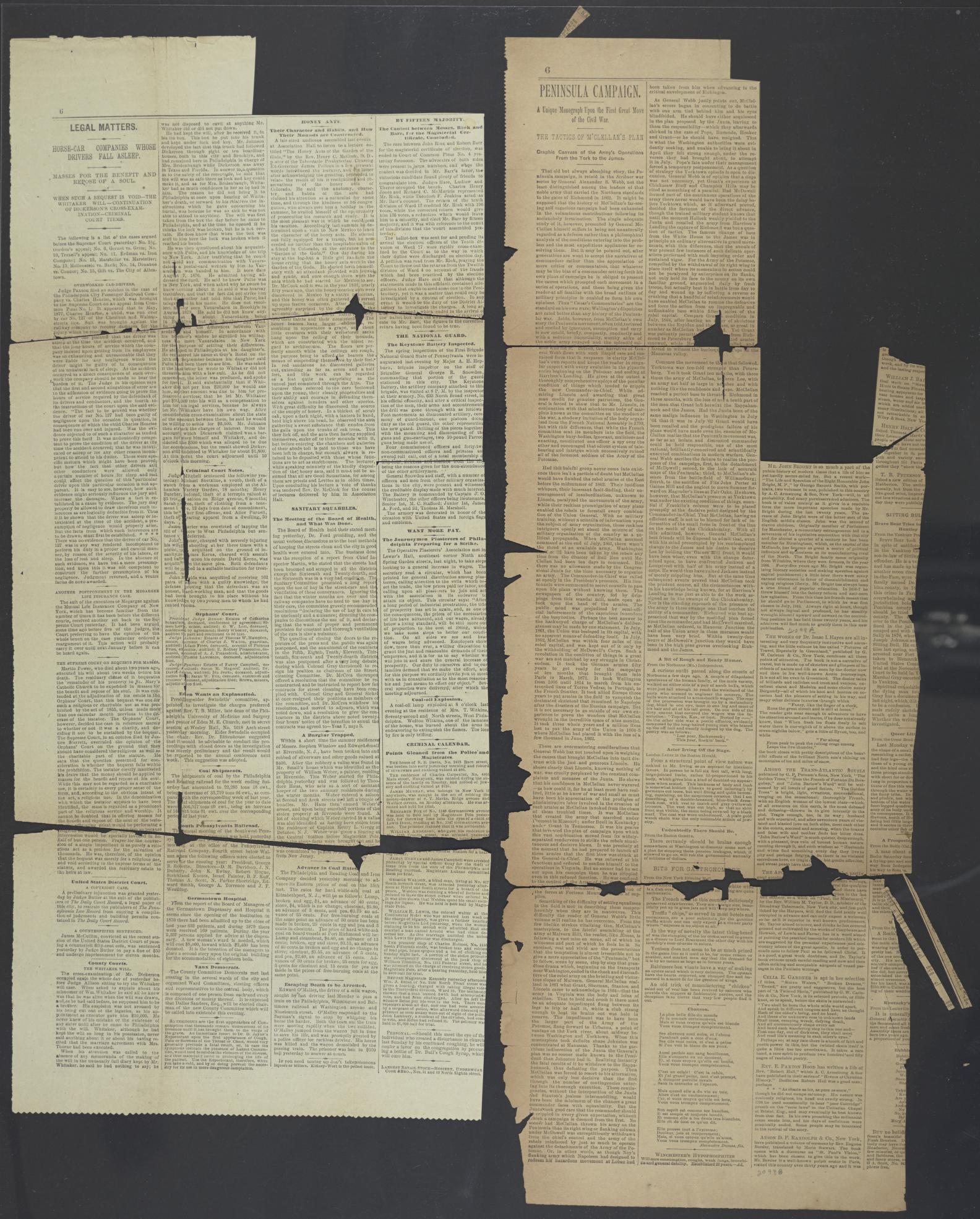 Scanned image of the current content page