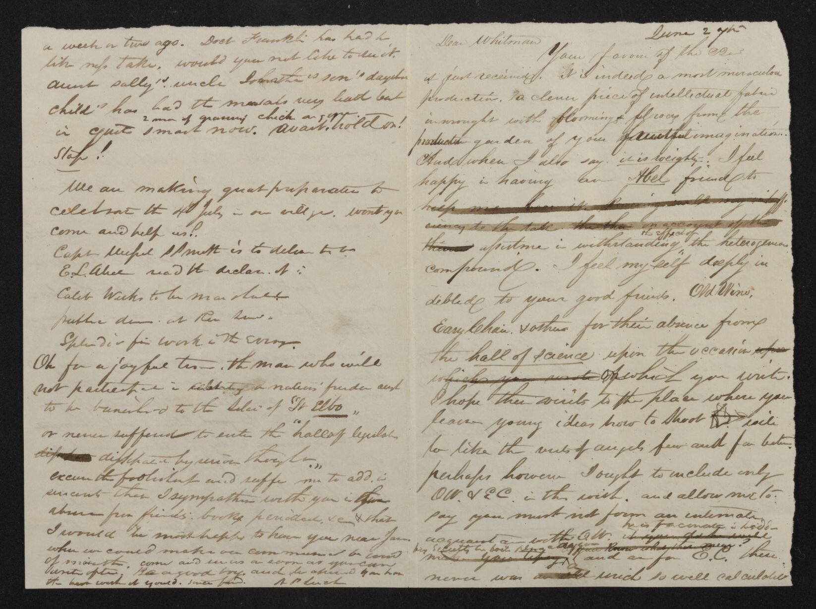 Scanned image of the current content page