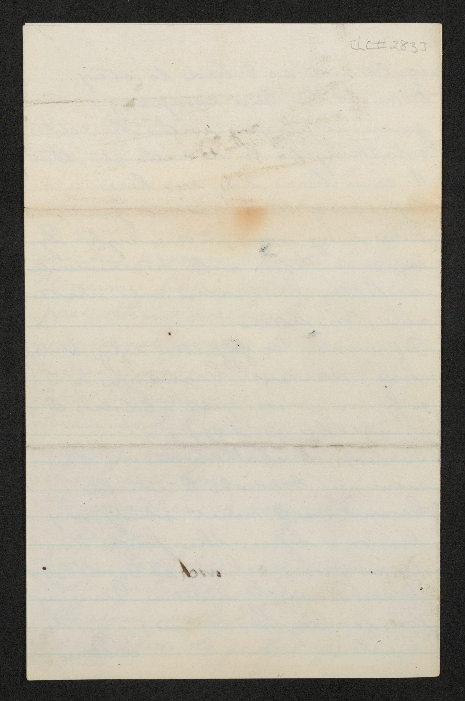 Scanned image of the current content page