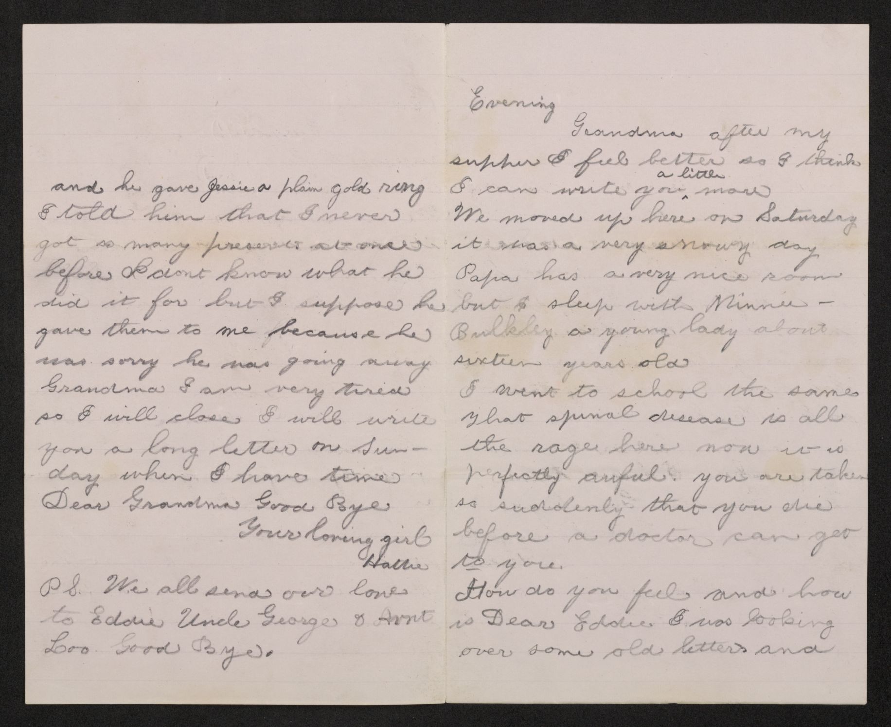 Scanned image of the current content page