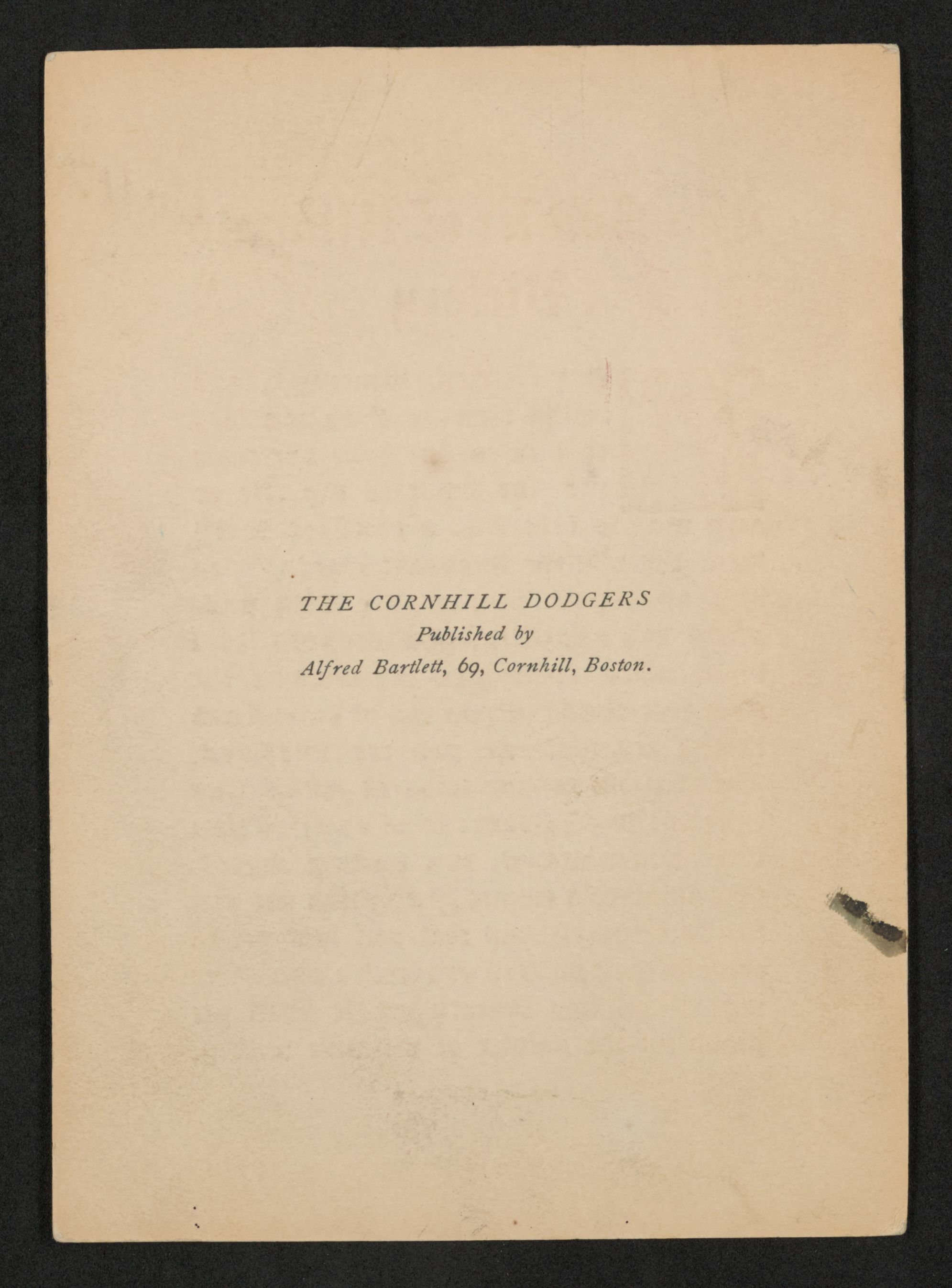 Scanned image of the current content page