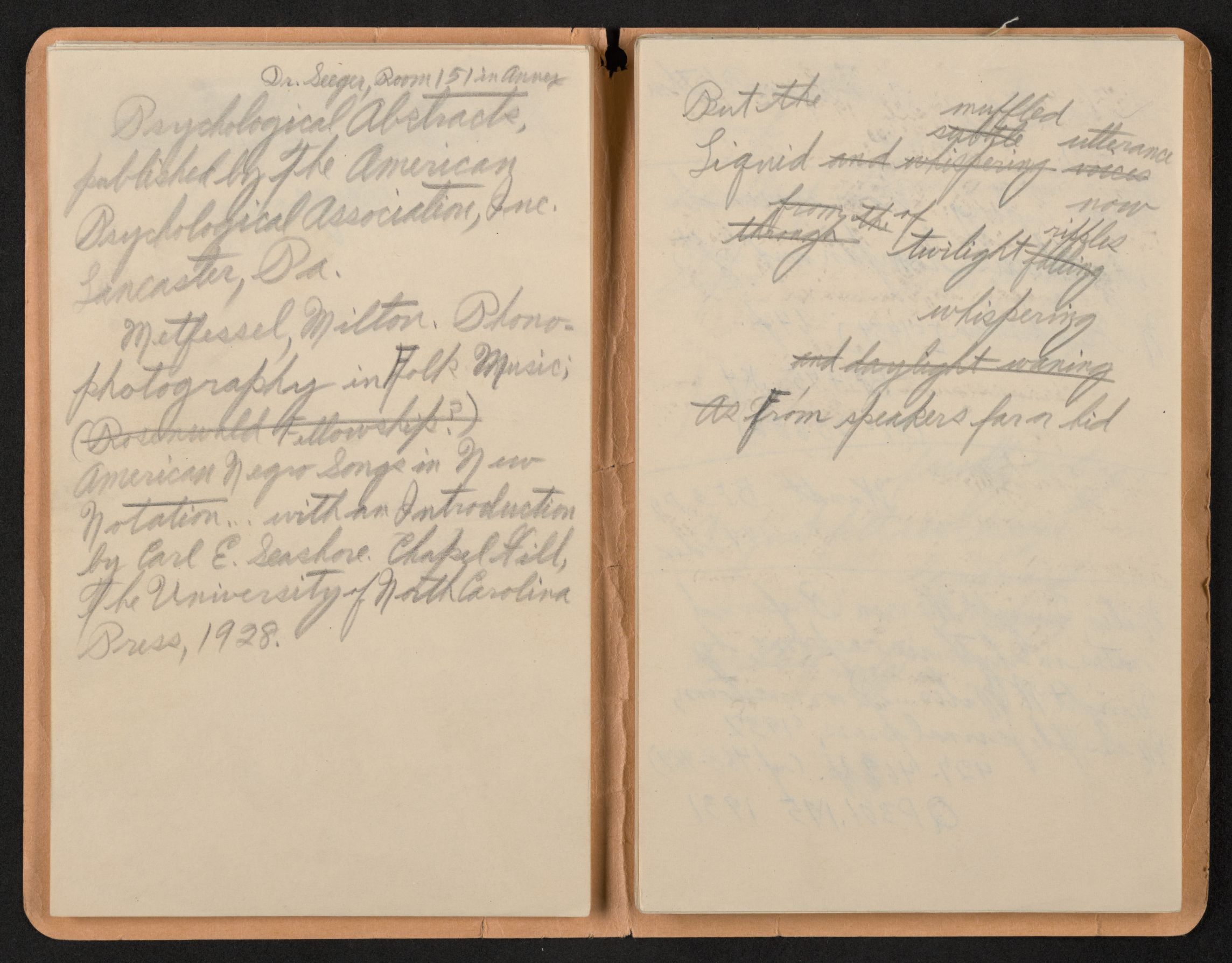 Scanned image of the current content page