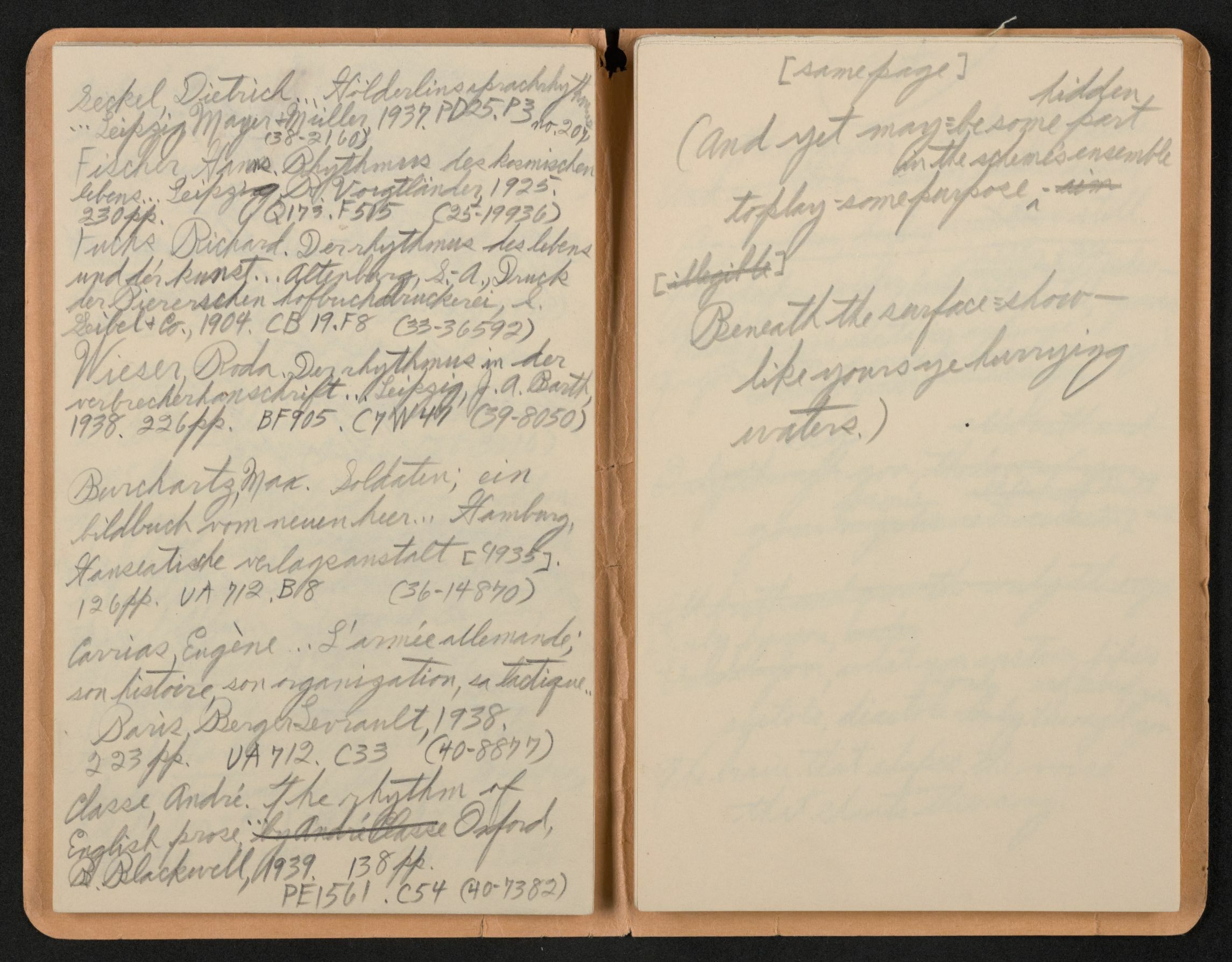 Scanned image of the current content page