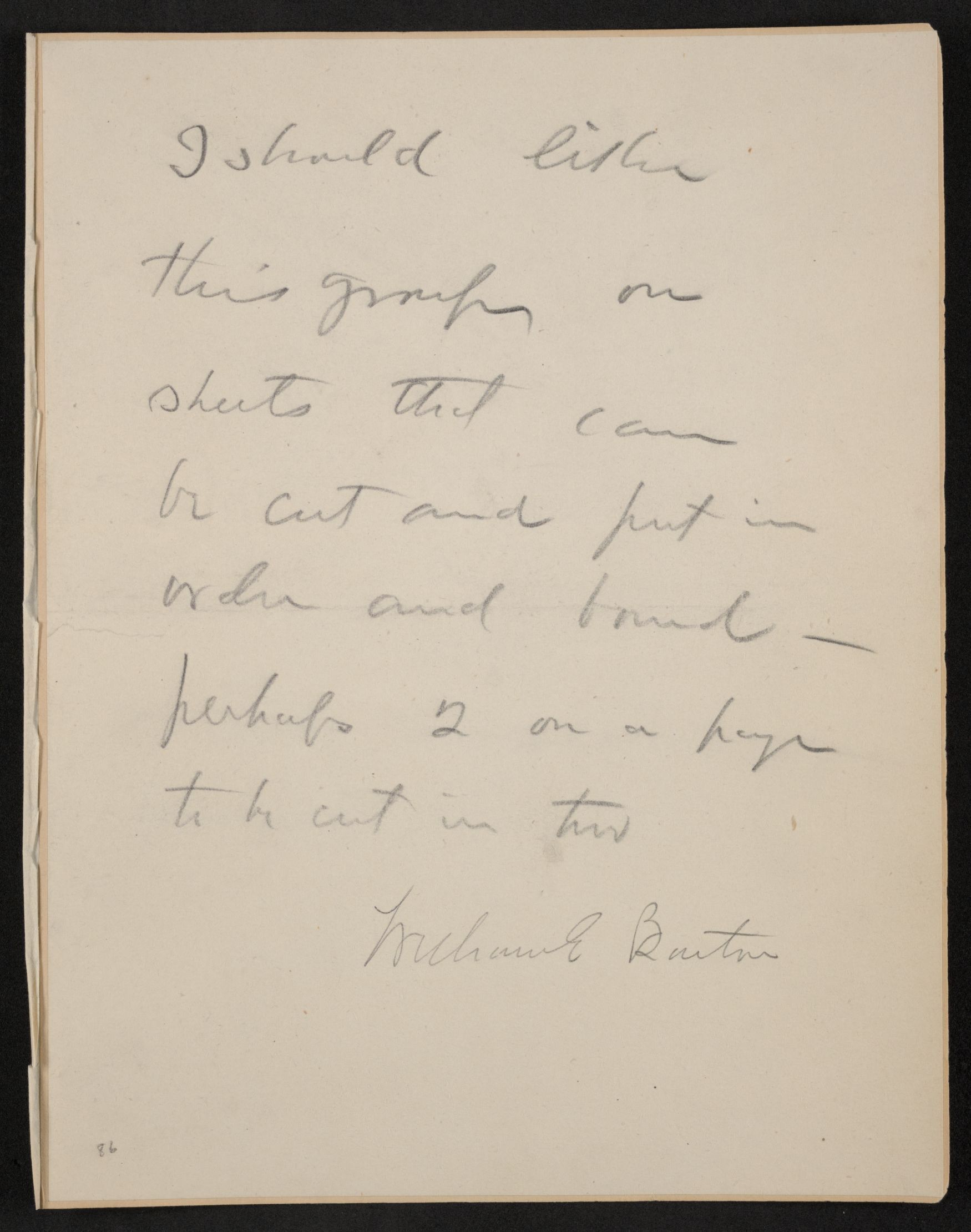 Scanned image of the current content page