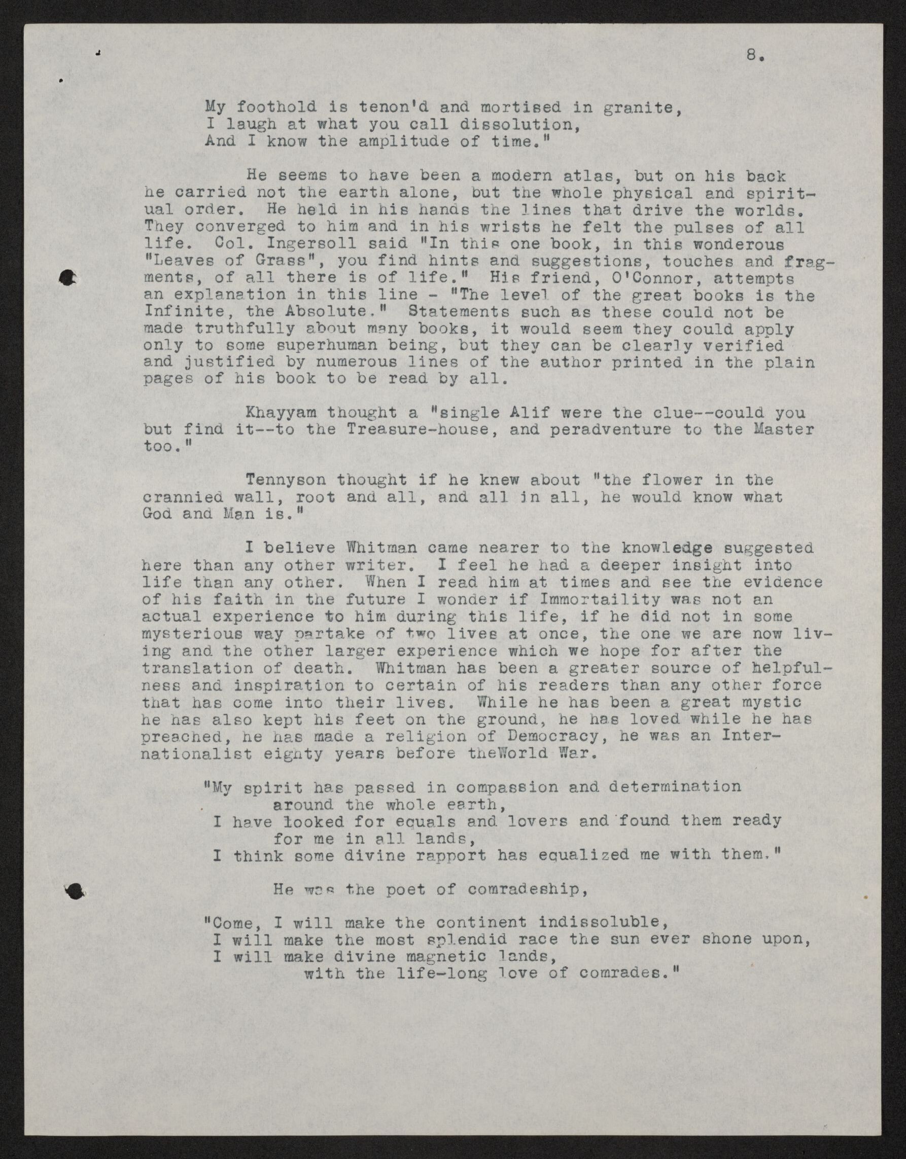 Scanned image of the current content page