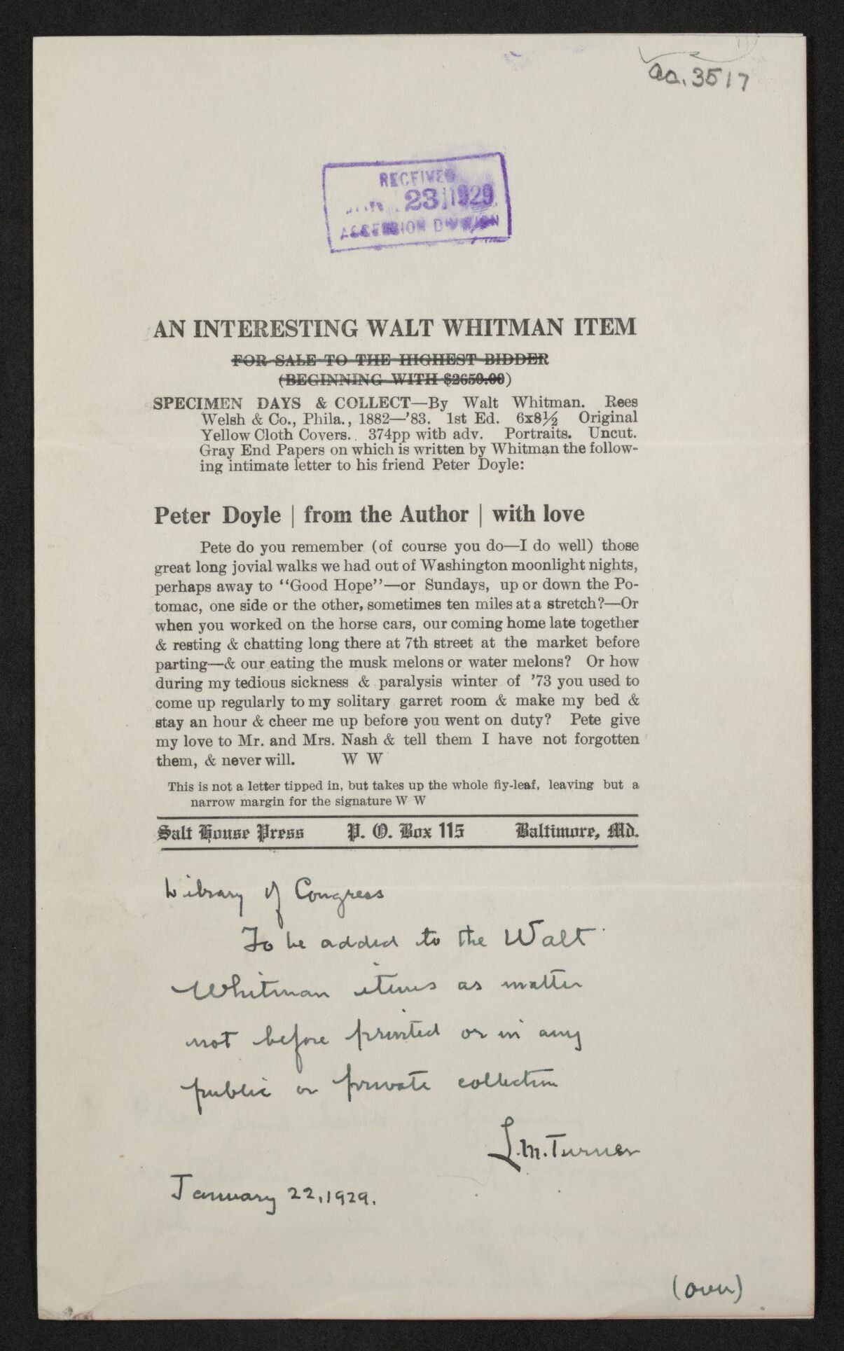 Scanned image of the current content page