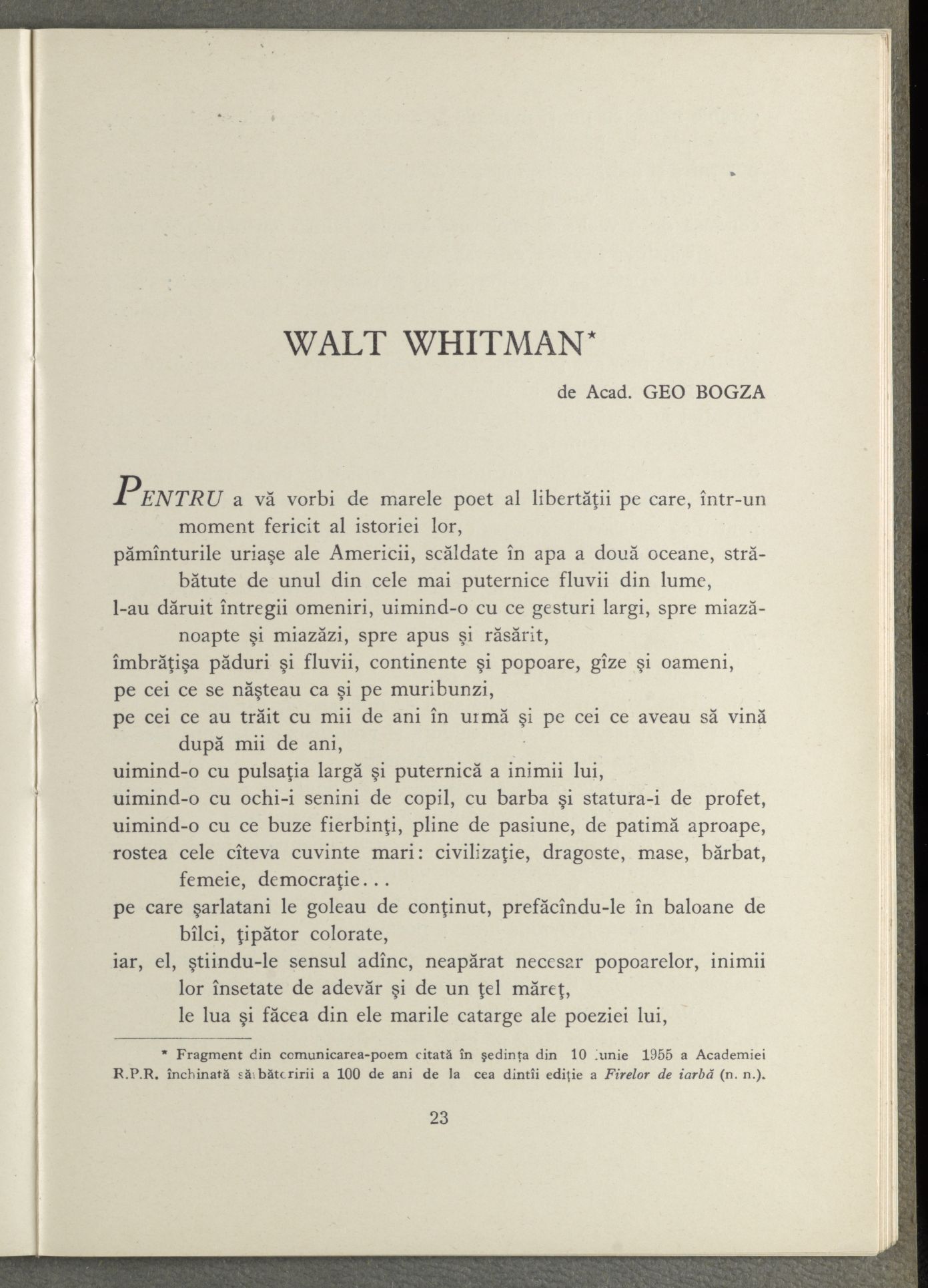 Scanned image of the current content page