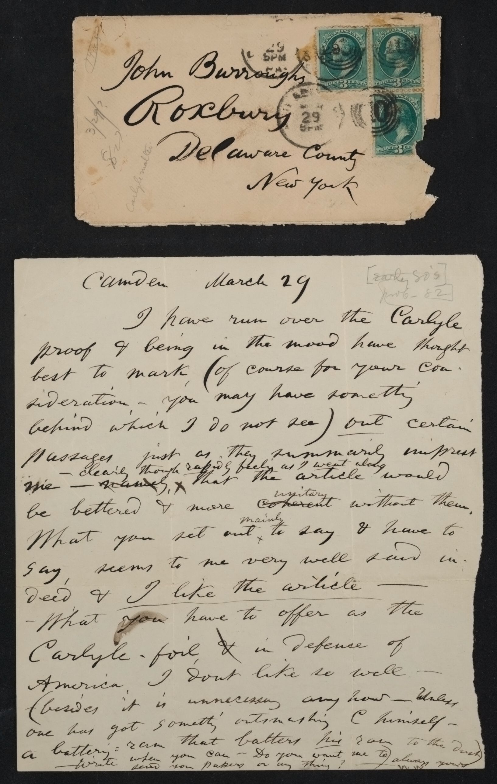 Scanned image of the current content page