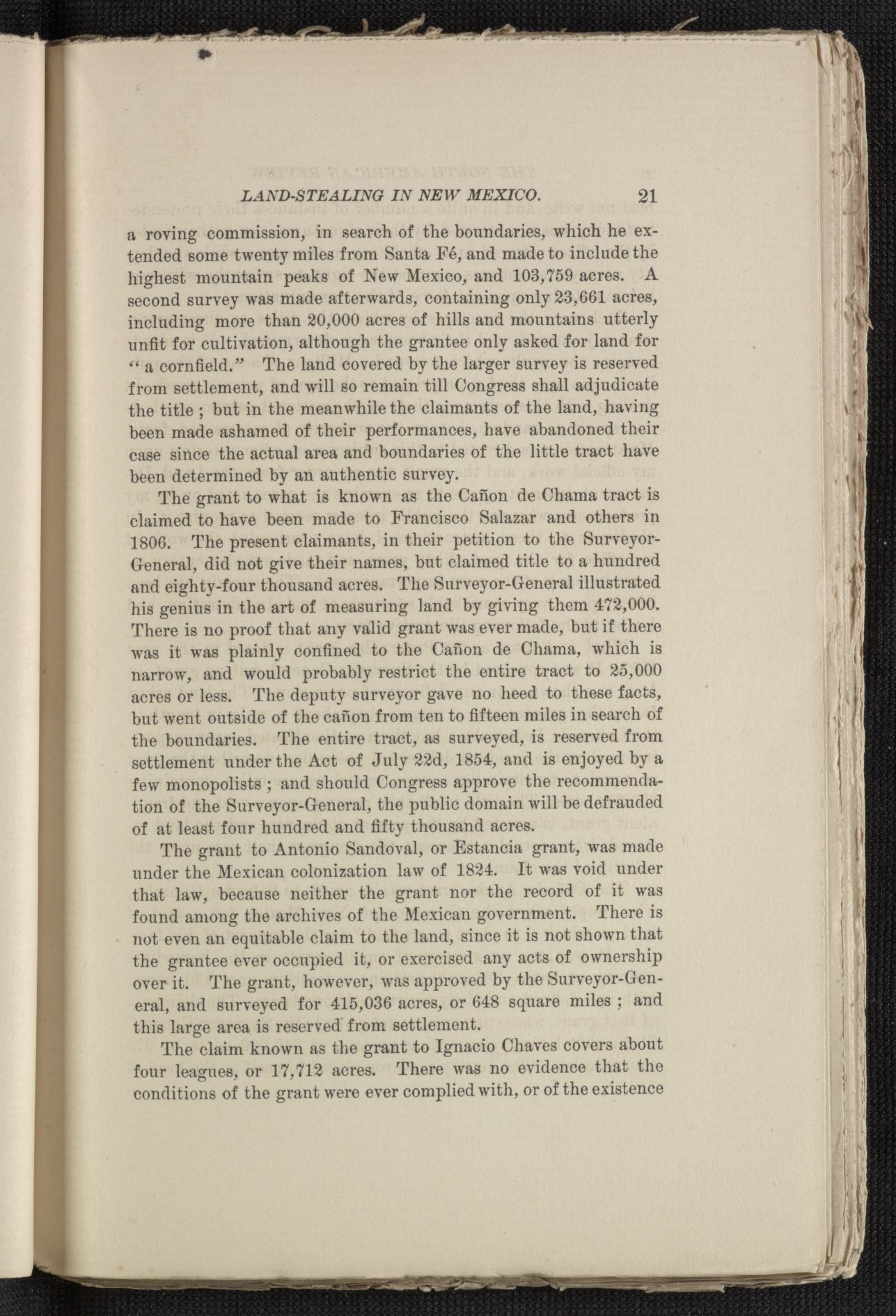 Scanned image of the current content page