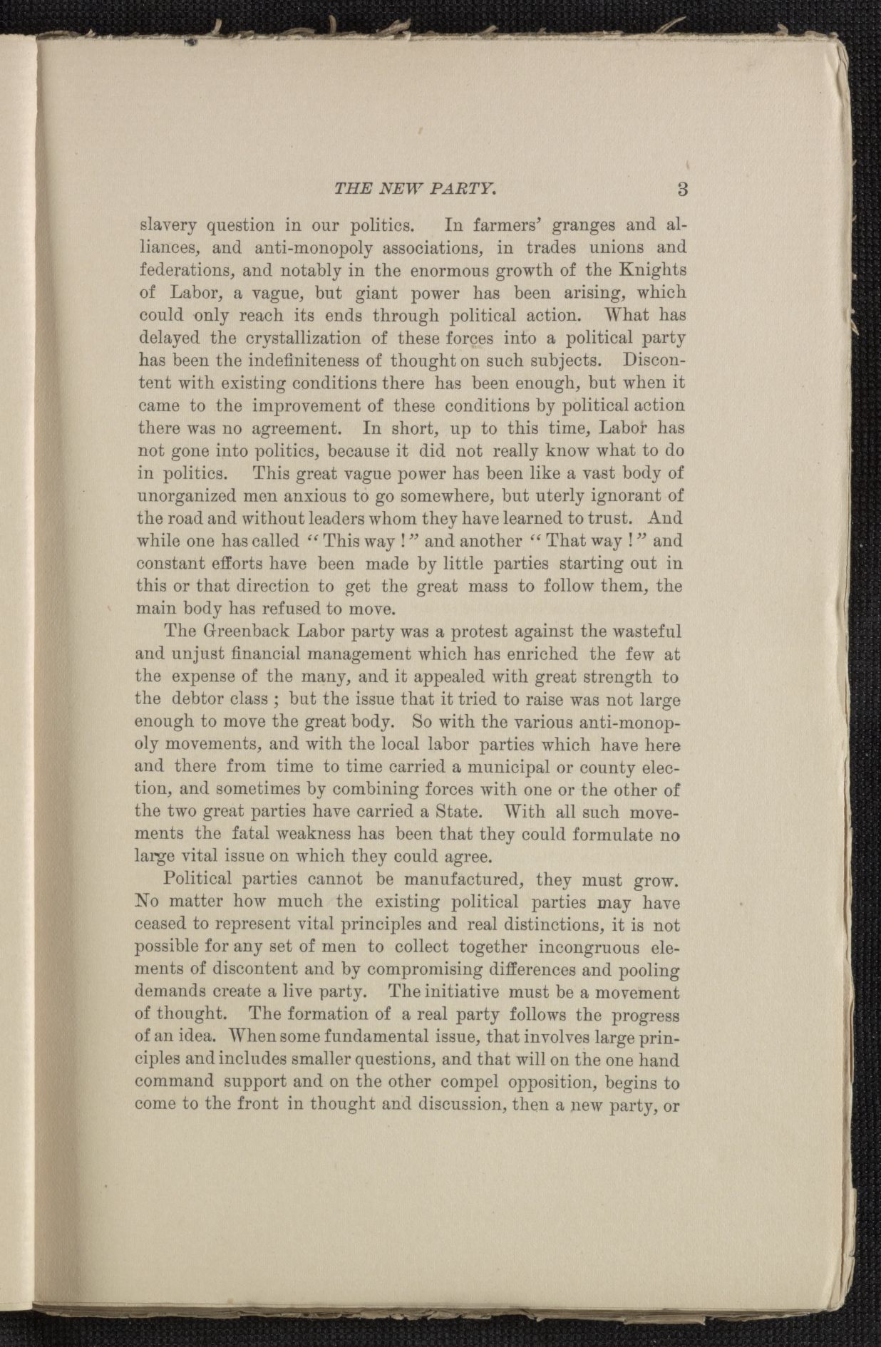 Scanned image of the current content page