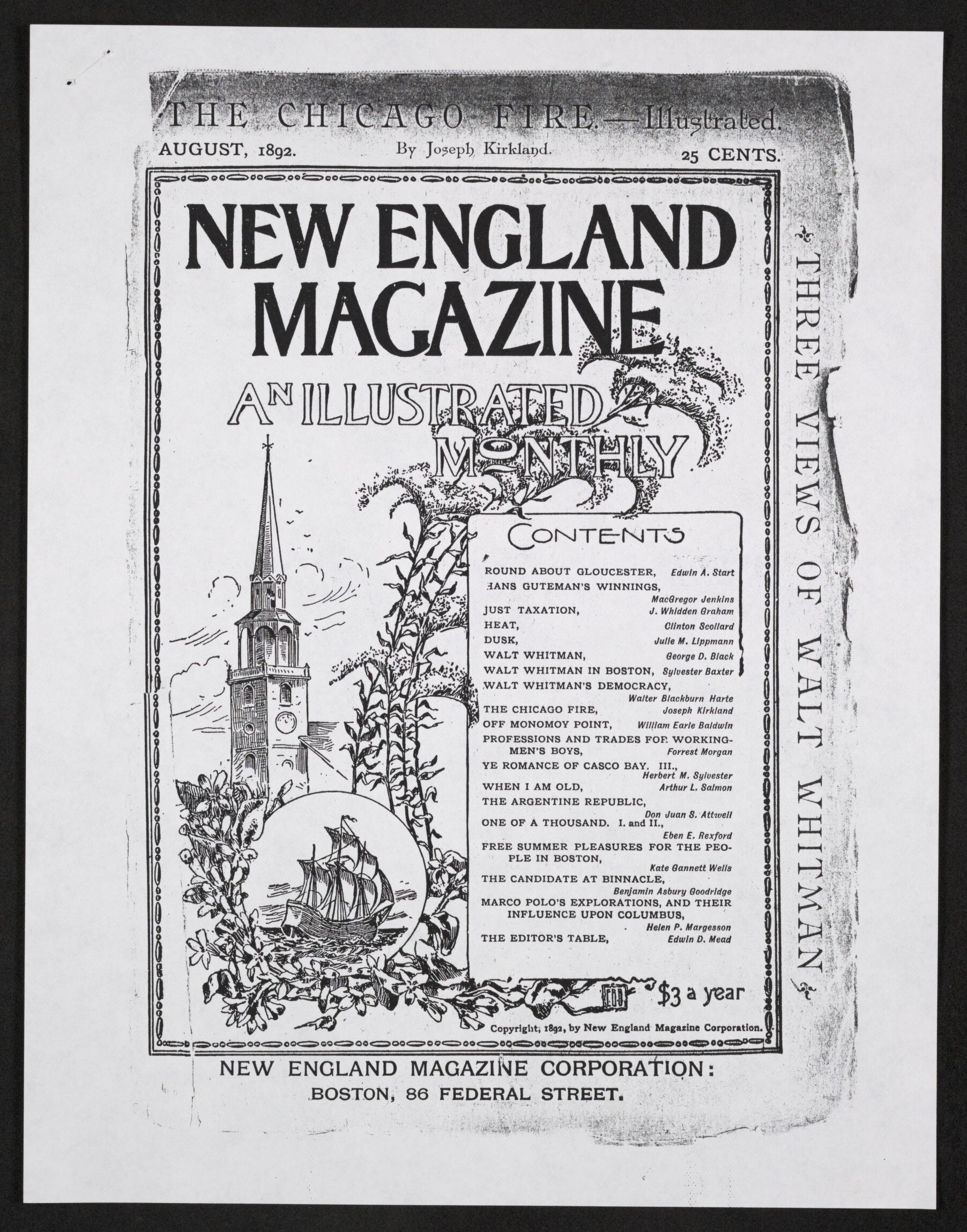 Scanned image of the current content page